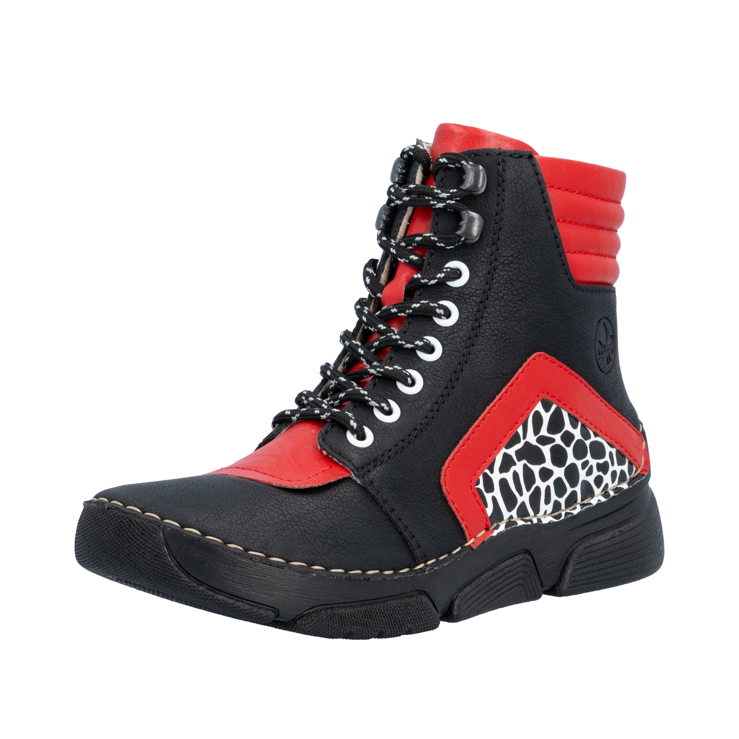 Rieker Sneakerboots  Schnürboots, Schnürstiefelette mit zusätzlichem Innenreißverschluss