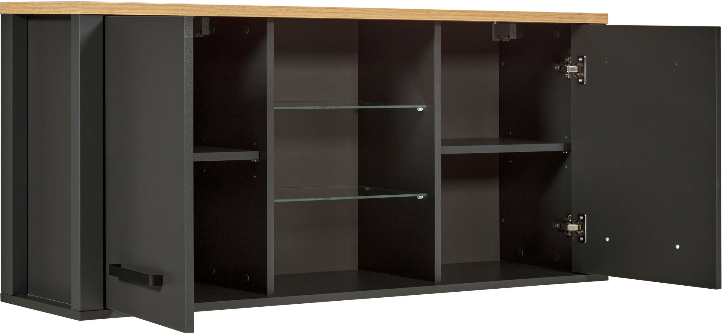 Inter Link Küchenzeile »Veneto« Ohne E-Geräte, für Spüle/Spülmaschine, Kochfeld, B: 230 cm