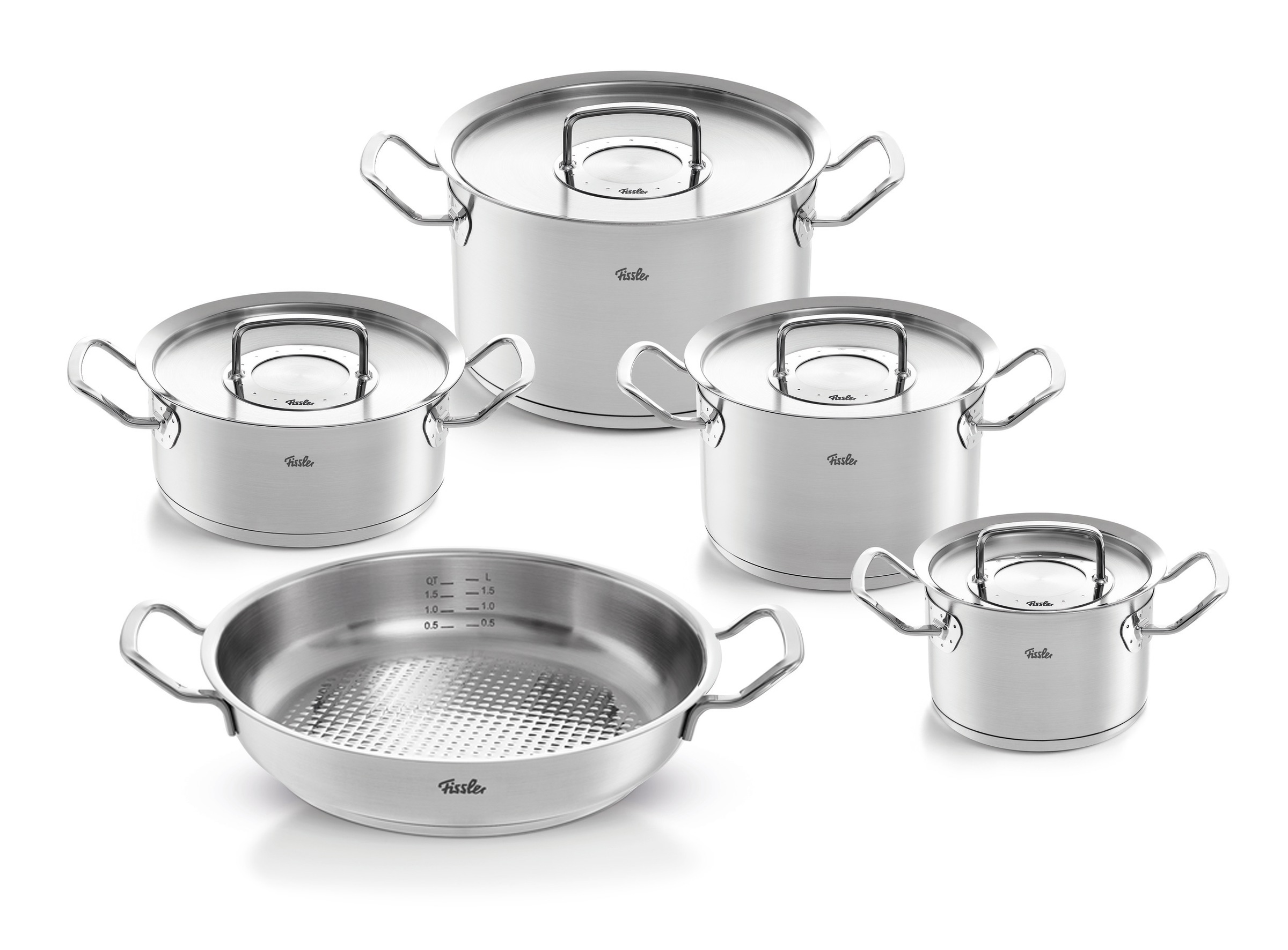 Fissler Topf-Set »ORIGINAL-PROFI COLLECTION® Edelstahl-Topfset«, Edelstahl günstig online kaufen