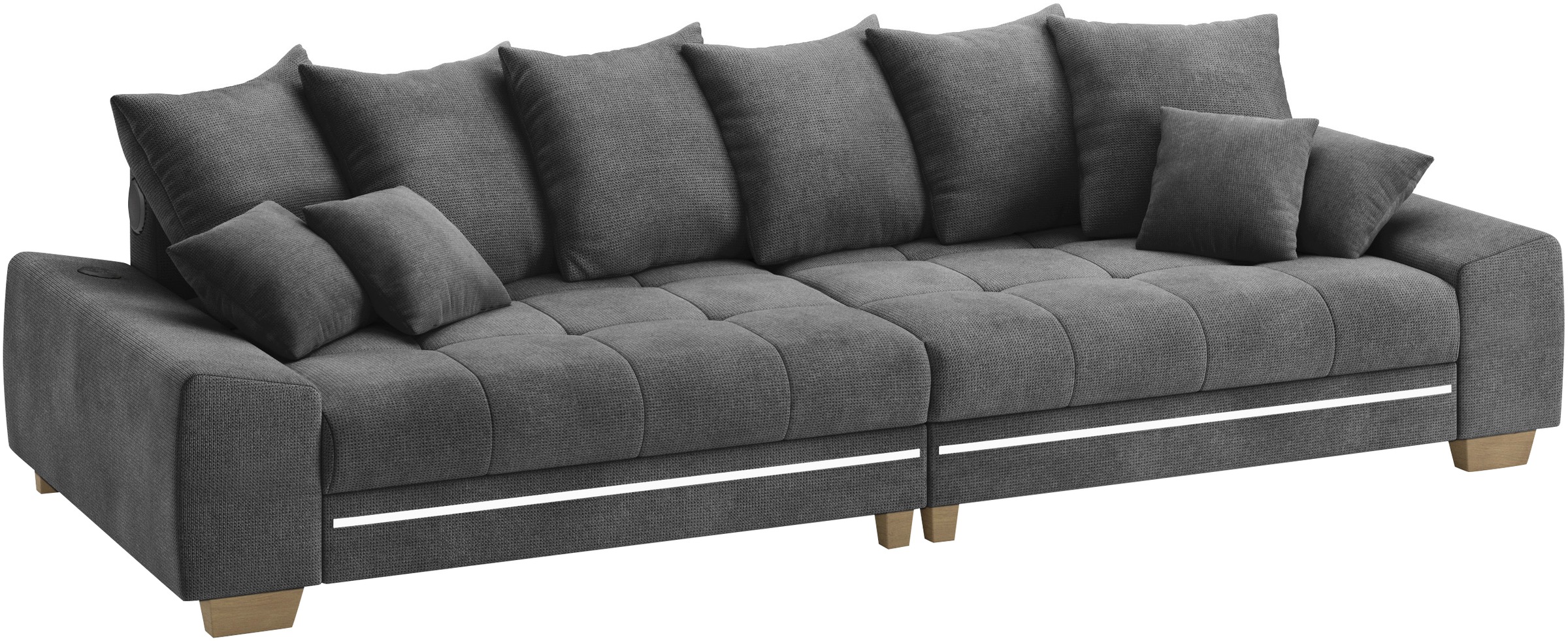 Mr. Couch Big-Sofa "Nikita II" RGB-LED, Bluetooth-Soundsystem, wahlweise mi günstig online kaufen