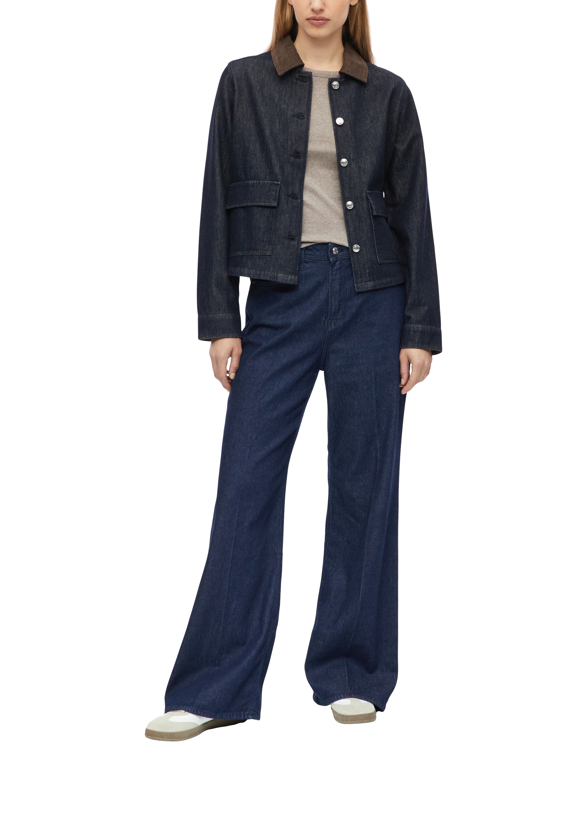 s.Oliver Langarmshirt mit U-Boot-Ausschnitt