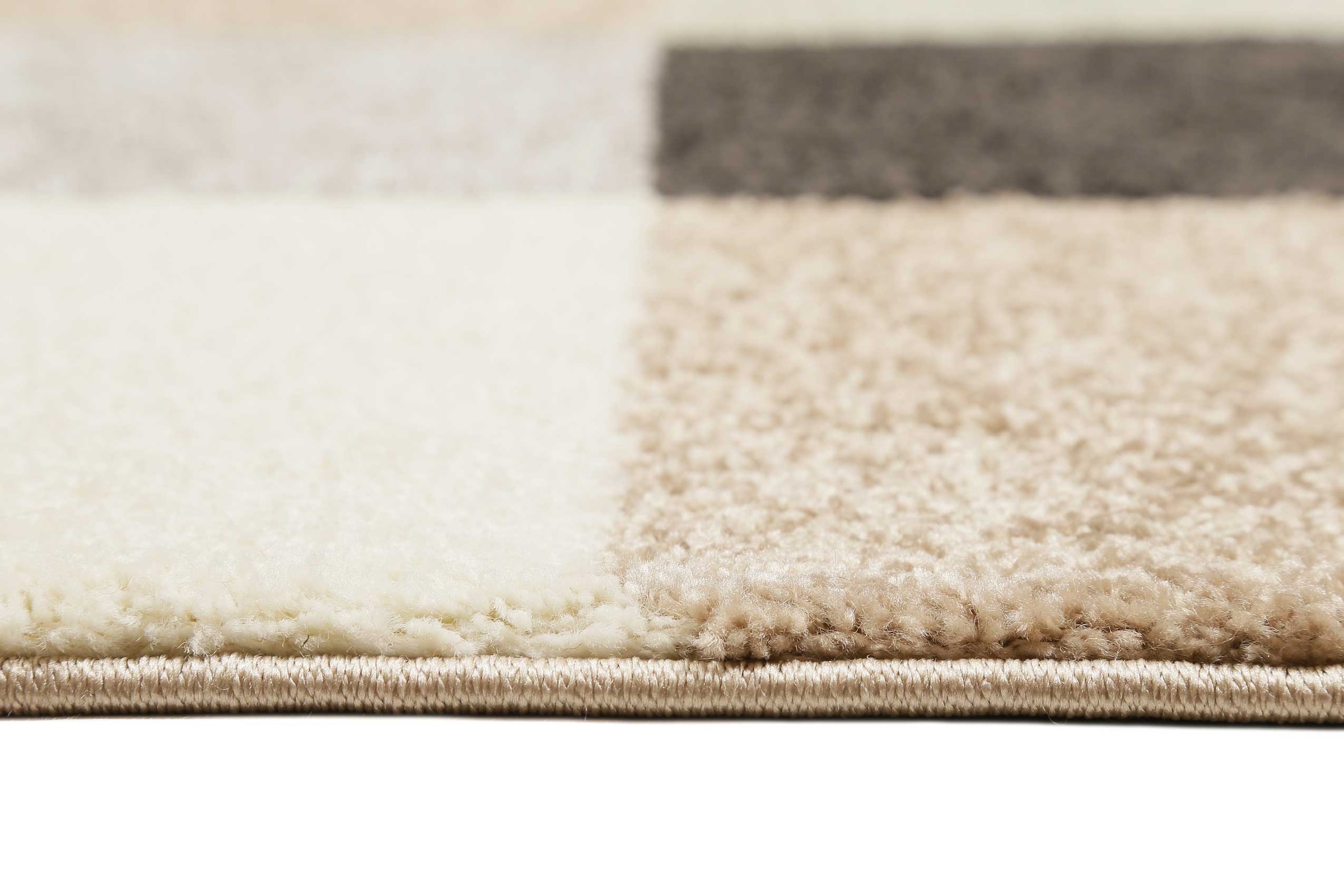 Esprit Teppich »California« rechteckig 13 mm Höhe Kurzflorteppich, Modern, kariert, gewebt, farbig, stilvoll, farbenfroh