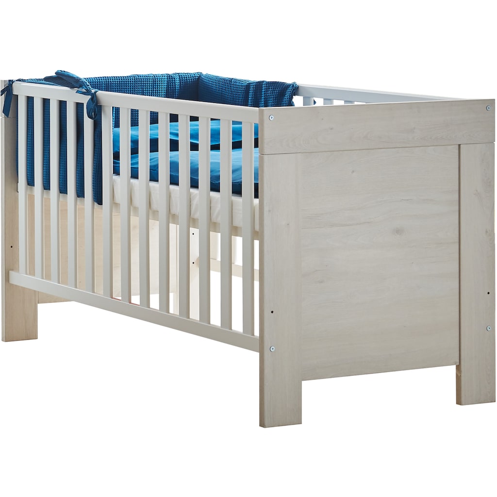 arthur berndt Babyzimmer-Komplettset »Til«, (Set, 3 St., Kinderbett, Schrank, Wickelkommode)