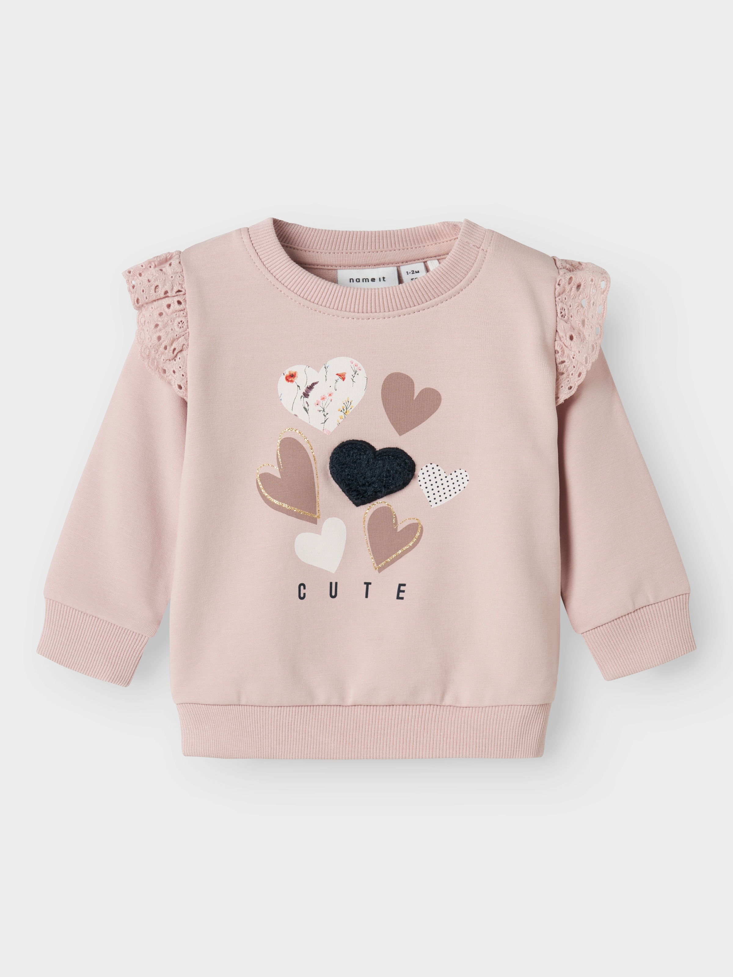 Name It Sweatshirt »NBFLUISA LS SWEAT UNB«