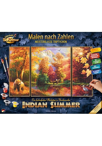Schipper Malen nach Zahlen »Meisterklasse Triptychon - Indian Summer«, Made in Germany kaufen