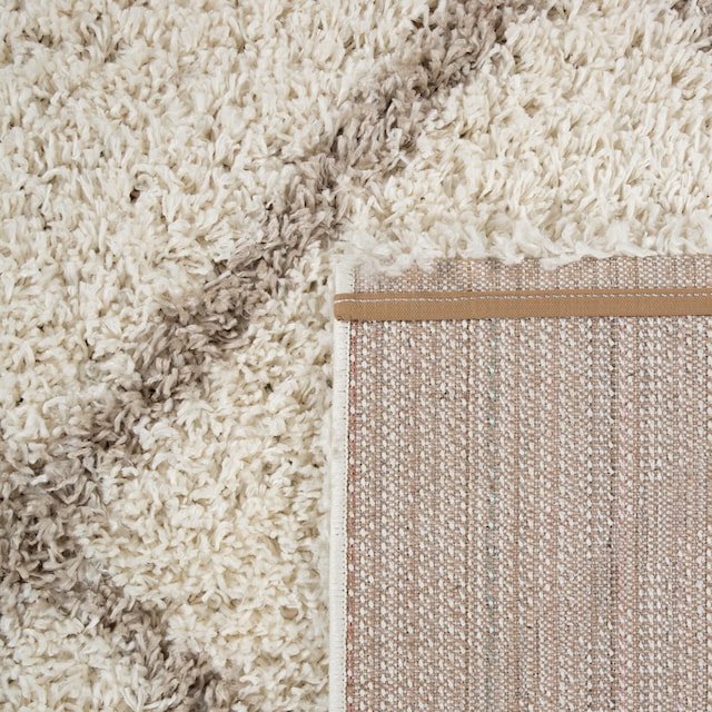 Paco Home Hochflor-Teppich »Kalmar 441«, rechteckig, Scandi Design, Rauten  Muster, weich & kuschelig bequem und schnell bestellen