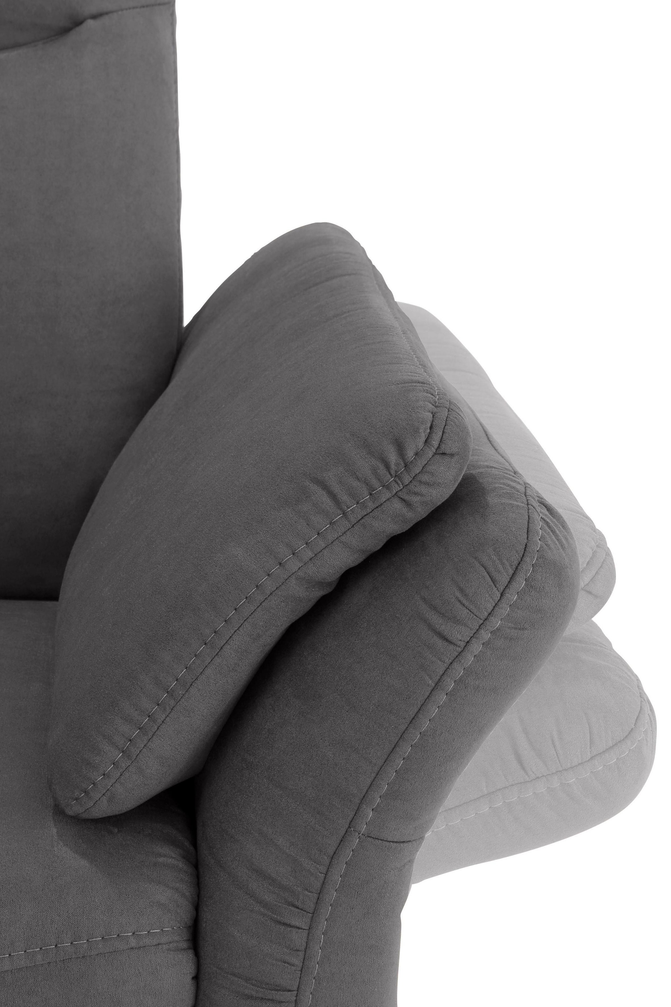 Home affaire Ecksofa »Tahoma L-Form«, mit Armlehnfunktion, wahlweise Bettfunktion, Schublade, Relaxfunktion