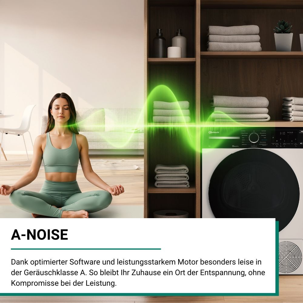 BAUKNECHT Wärmepumpentrockner »BT 86B WB« HomeWhiz App