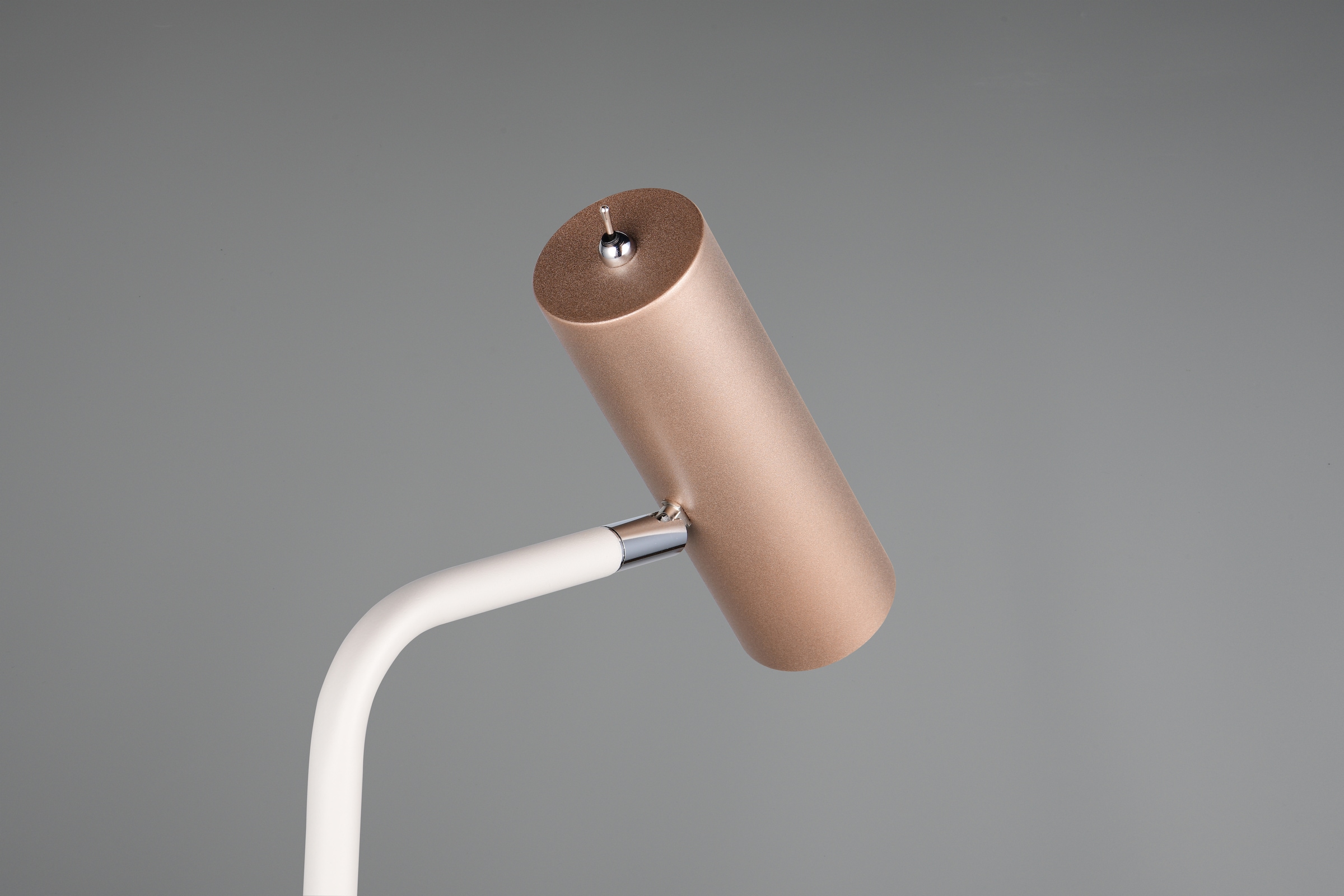 TRIO Leuchten Stehlampe »MARLEY, exkl. 1x GU10 max 5W, Stehleuchte Höhe 151cm«, 1 flammig, Leuchtmittel GU10 | Leuchtmittel wechselbar, mit Kippschalter, Leuchtenkopf schwenkbar, 180cm Anschlusskabel