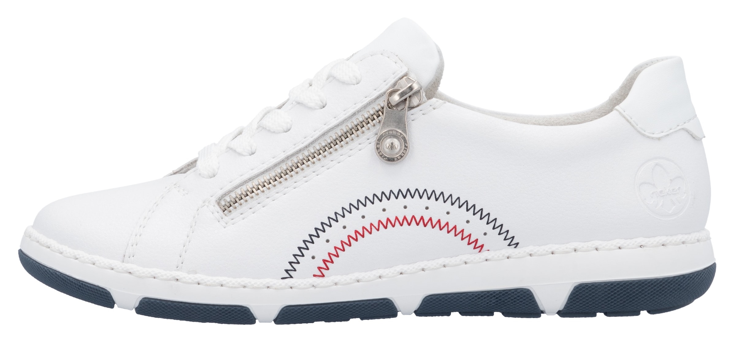 Rieker Sneaker, Schnürschuh, Halbschuh, Freizeitschuh mit weichem Schaftrand