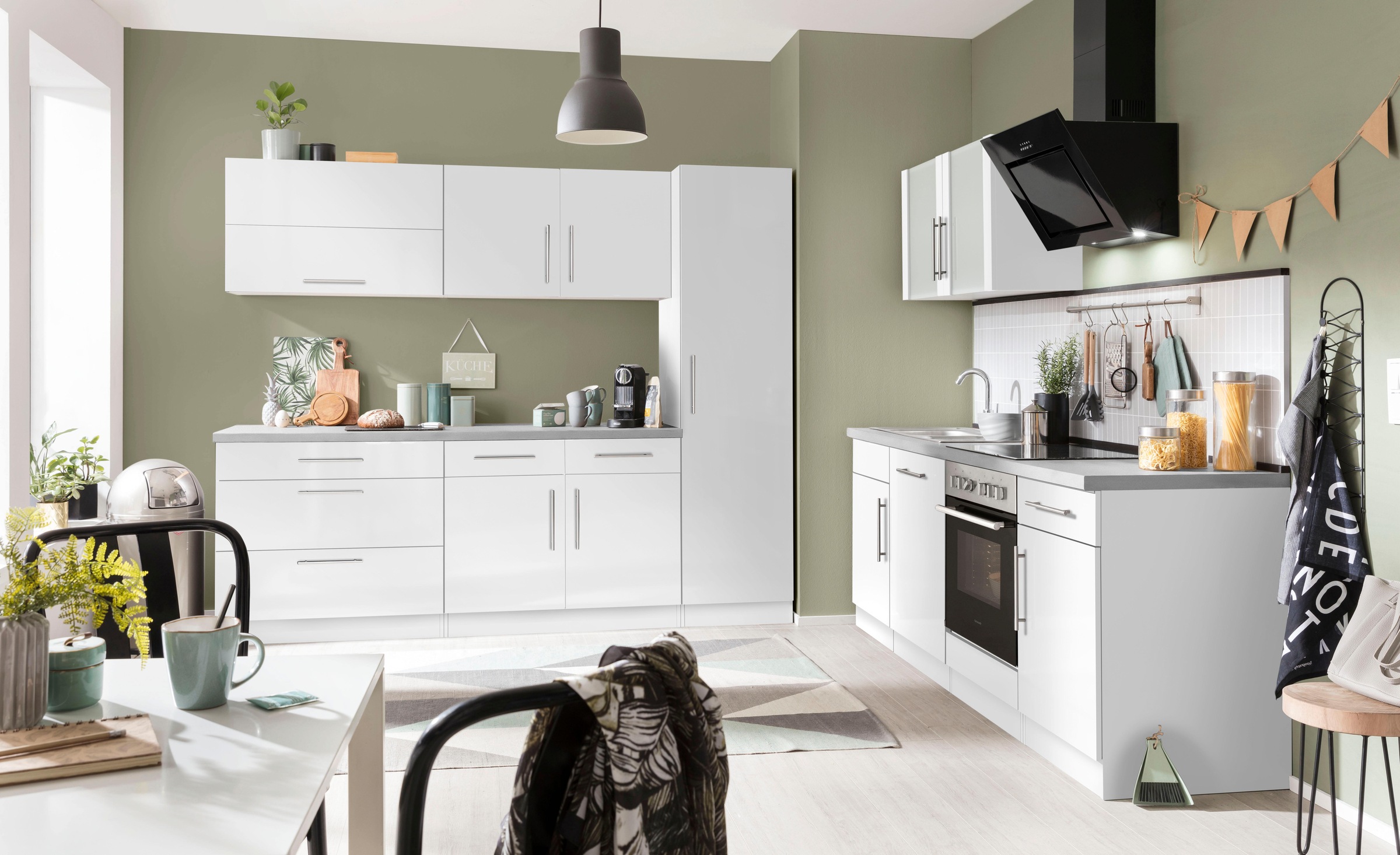 wiho Küchen Unterschrank »Cali« 100 cm breit, ohne Arbeitsplatte günstig online kaufen
