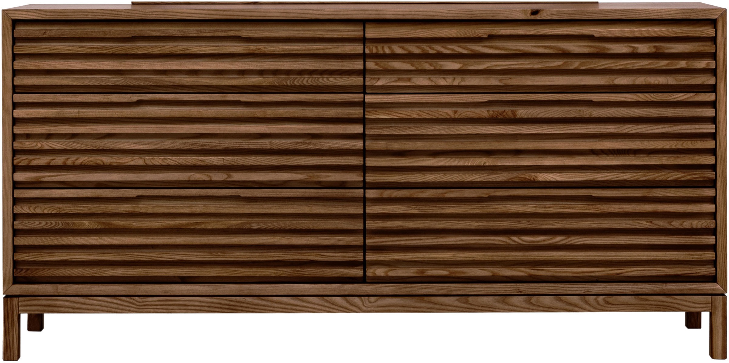 andas Kommode »Tanner Kommode aus Eschenholz mit sechs Schubladen« 1 Stk. tlg.