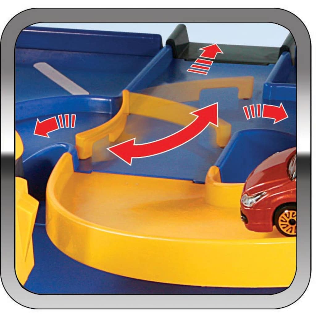 Bburago Spiel-Parkgarage »StreetFire ParkingPlaySet«, inklusive 2 Fahrzeuge