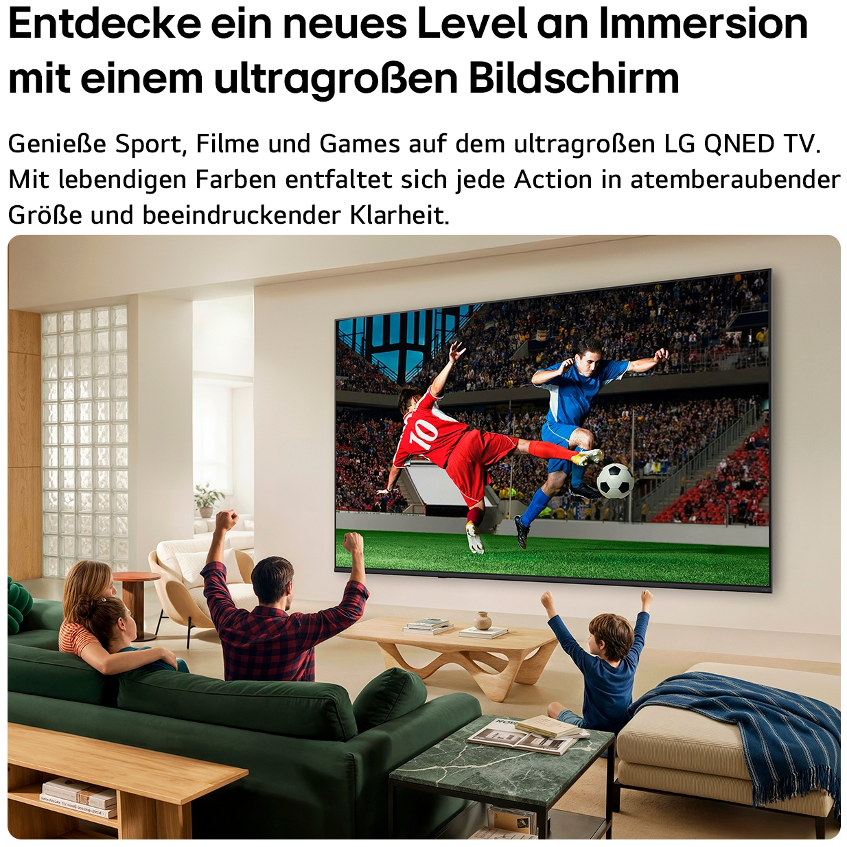 LG QNED-Fernseher »85QNED70B6A« 215 cm/85 ″ Smart-TV