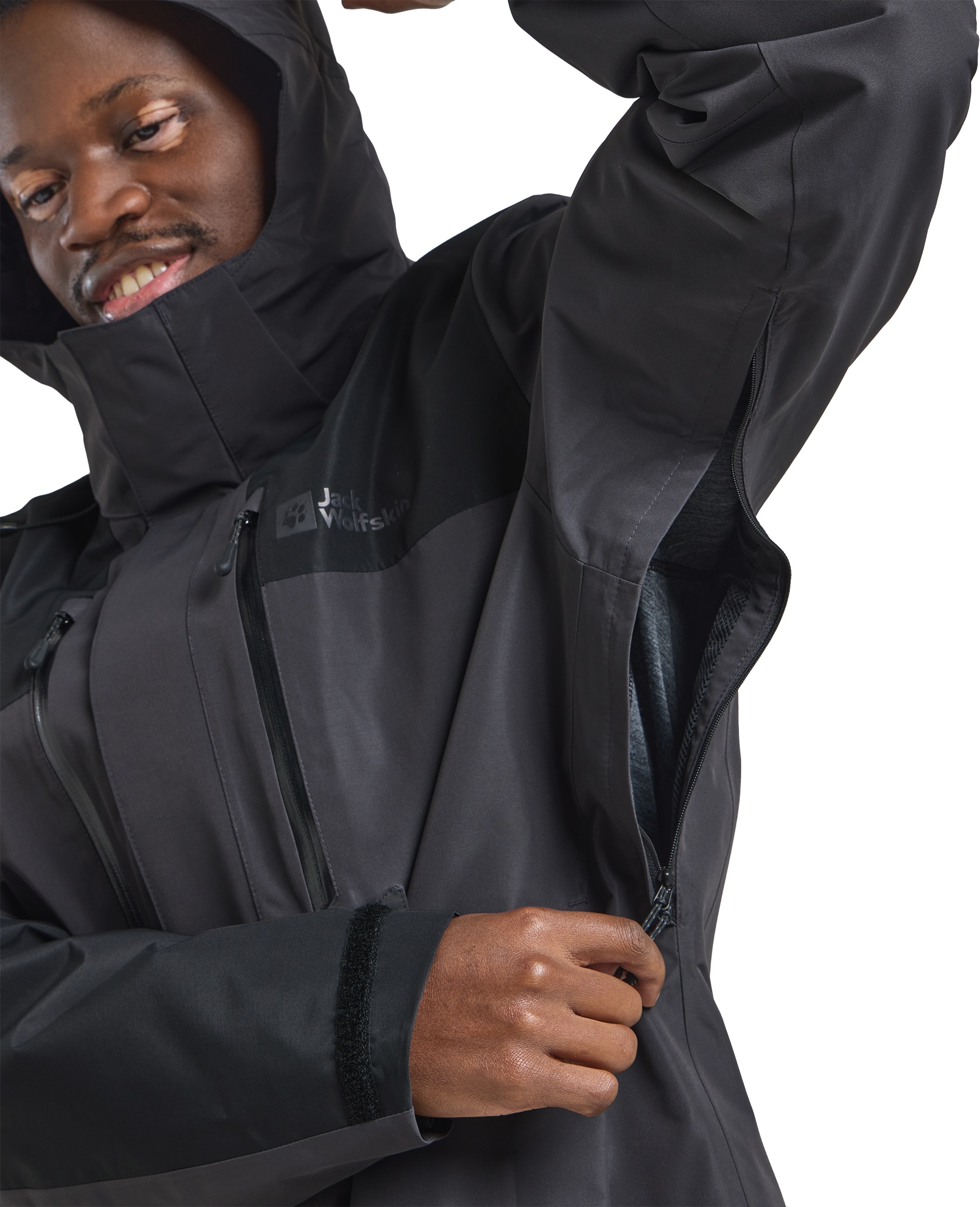 Jack Wolfskin Funktionsjacke »JASPER 2L JKT M«, mit Kapuze