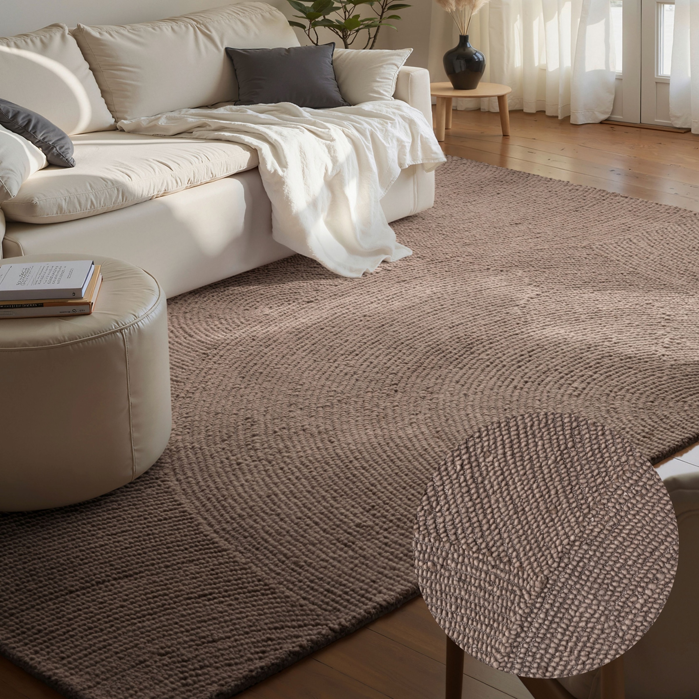 HANSE Home Wollteppich »Eleni«, rechteckig, 18 mm Höhe, Handgetuftet, Wolle günstig online kaufen