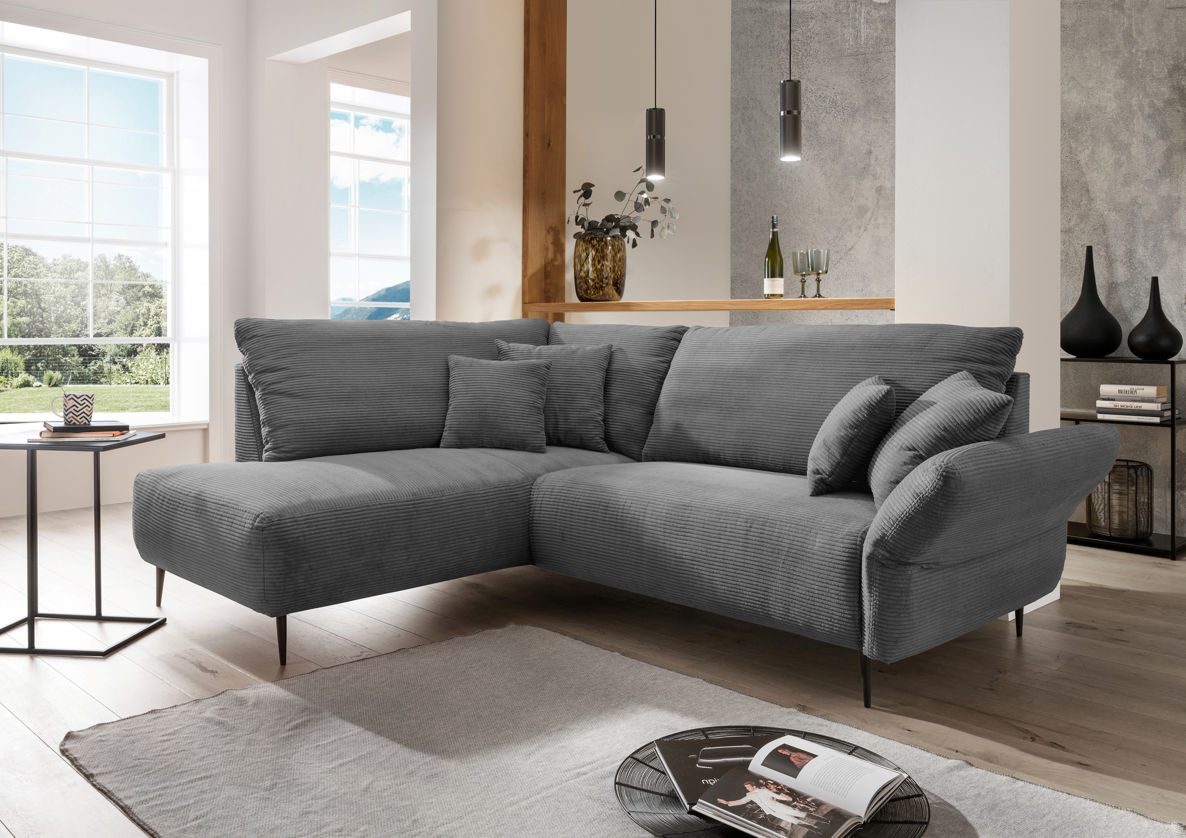 INOSIGN Ecksofa »Vanilla L-Form«, Armlehnenfunktion