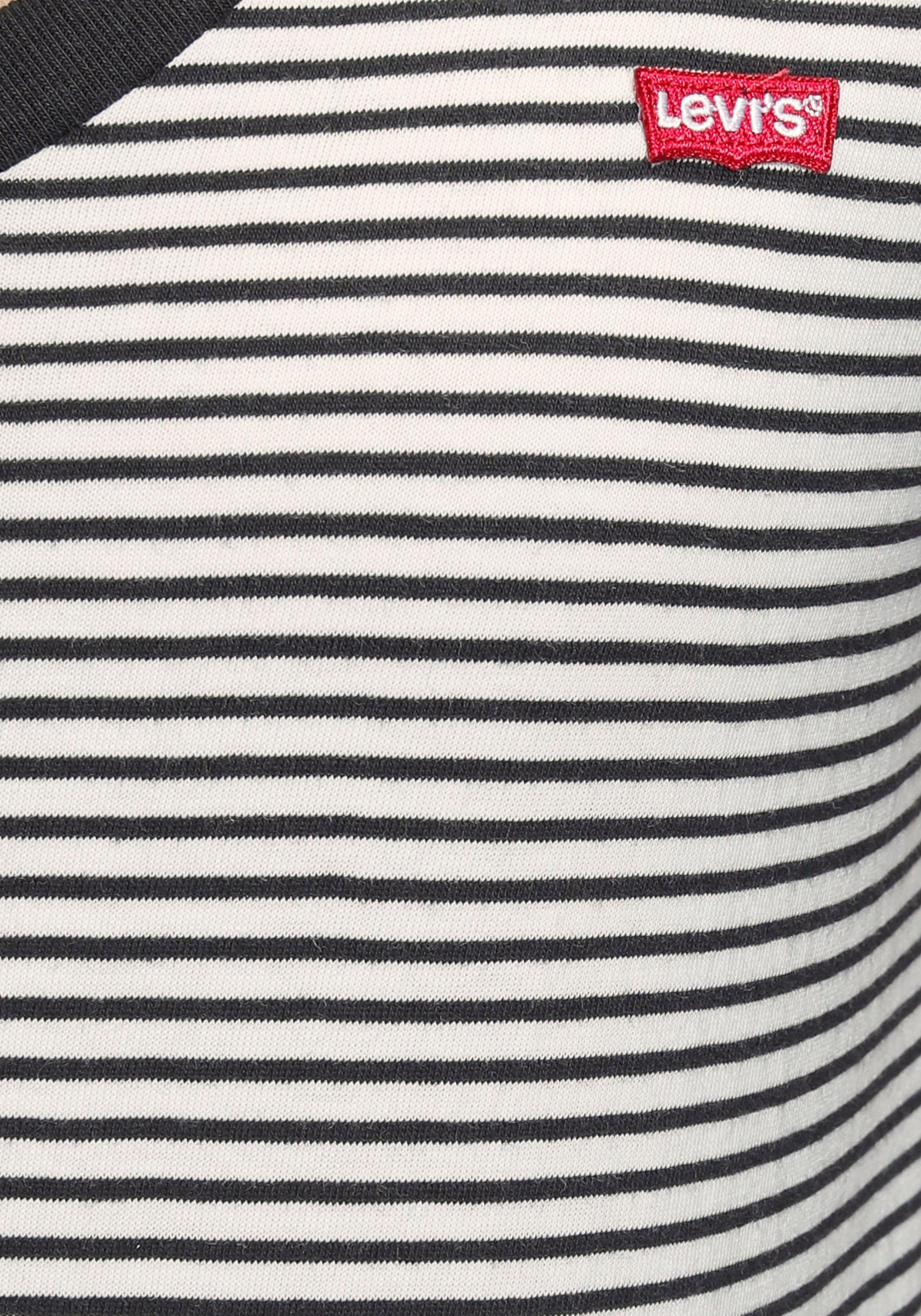 Levi's® V-Shirt »PERFECT VNECK« mit Mini-Batwing-Logostickerei