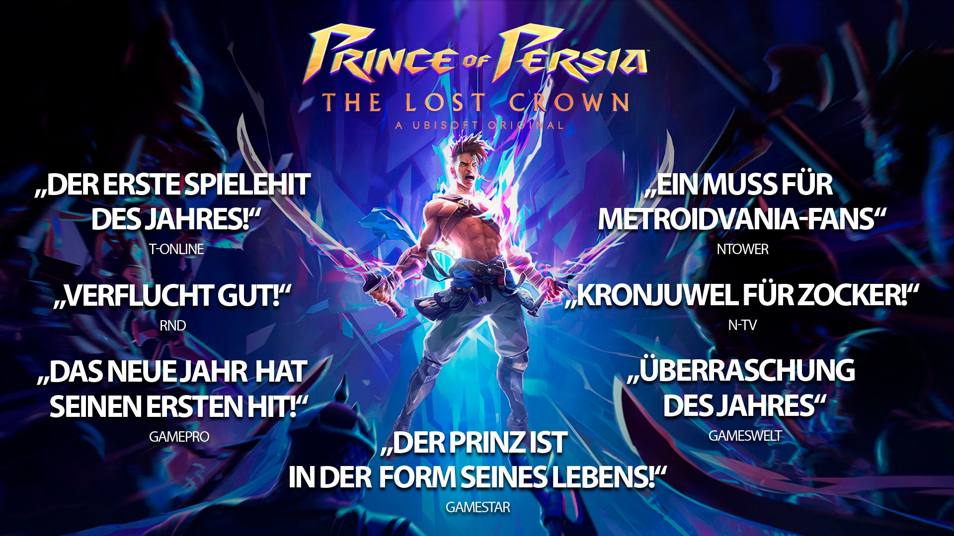 3. Bild von UBISOFT Spielesoftware »Prince of Persia: The Lost Crown«, PlayStation 5