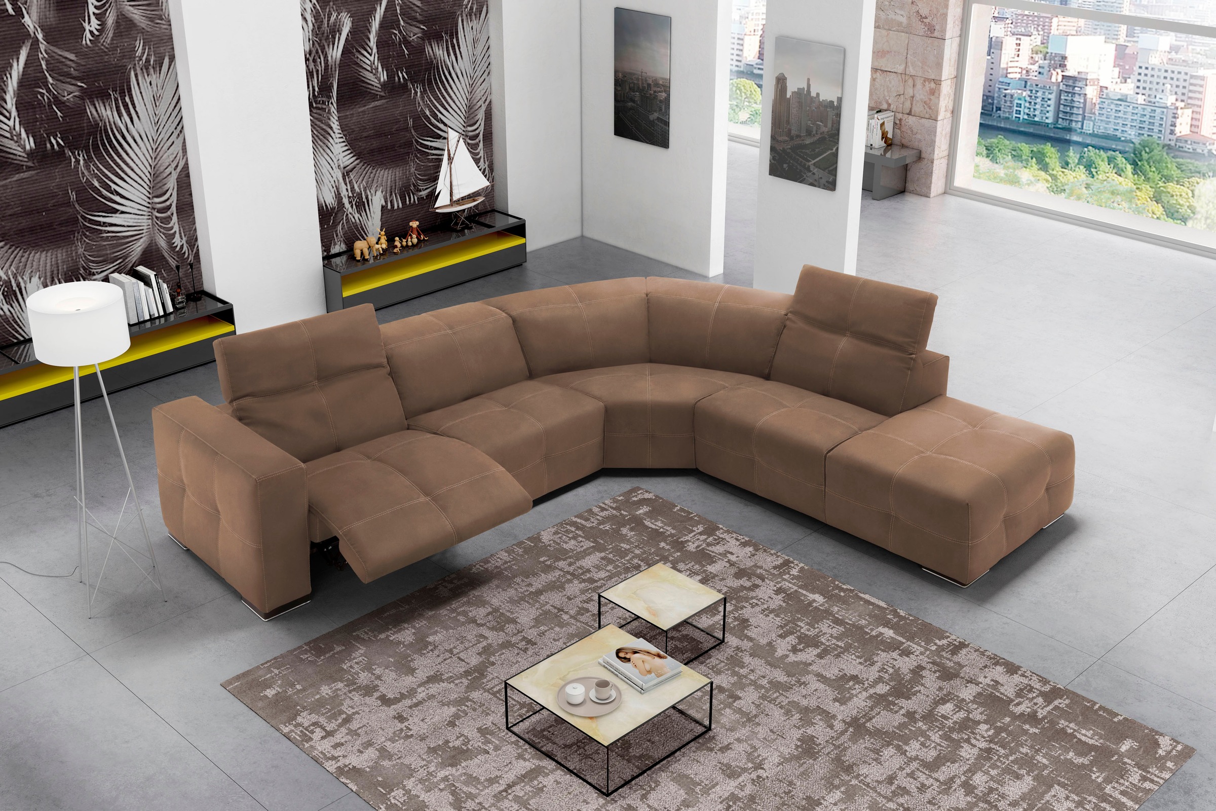 Egoitaliano Ecksofa »Sauvanne, Designsofa der Extraklasse, elegant und bequ günstig online kaufen