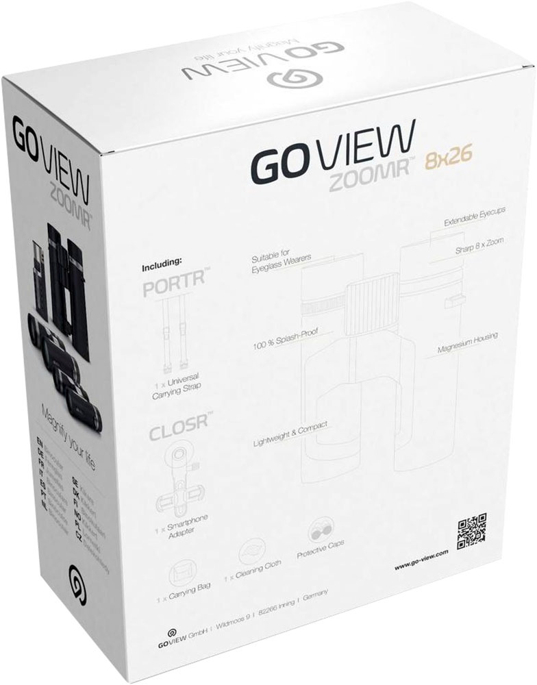 GoView Fernglas »ZOOMR 8x26«