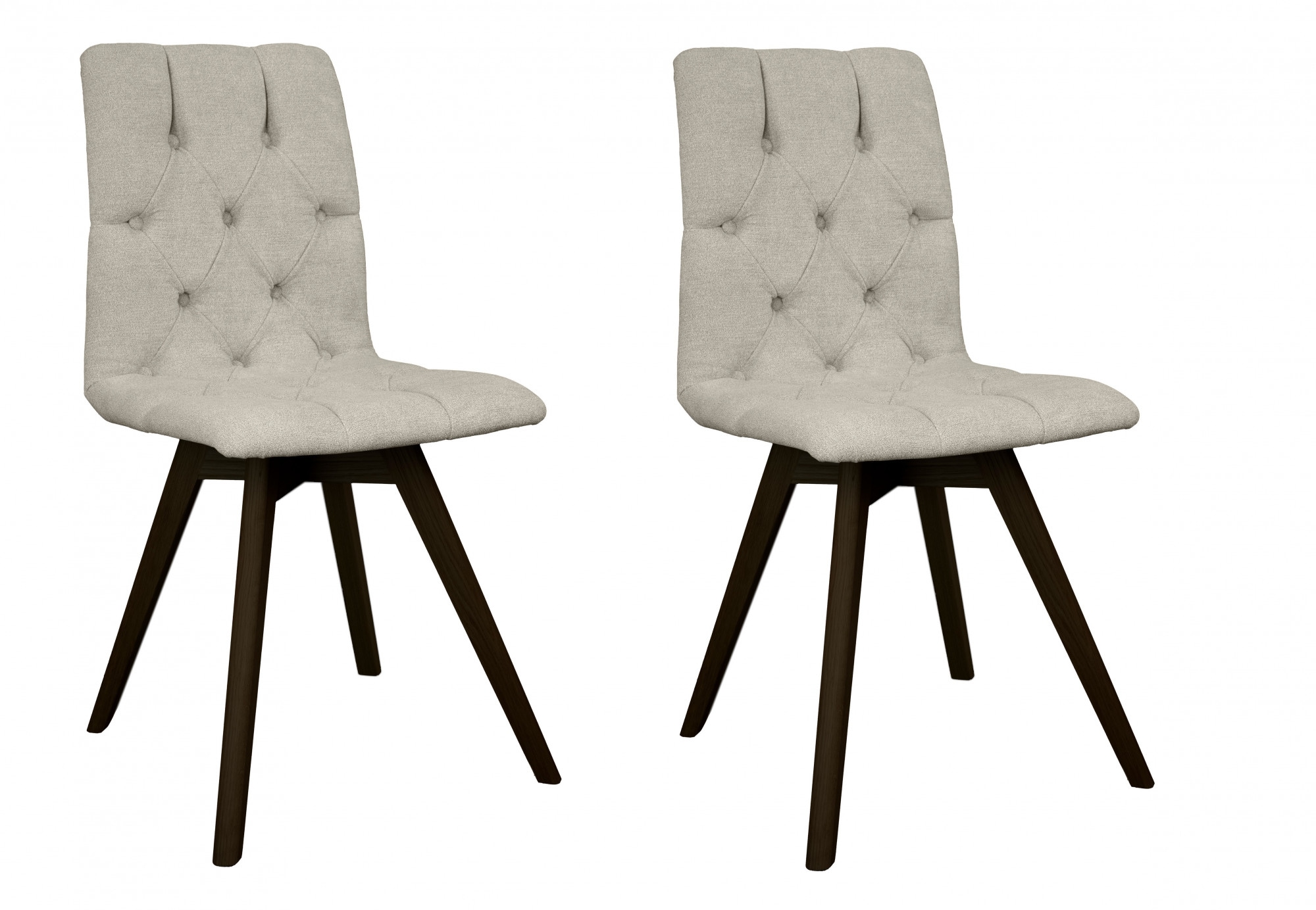 andas Esszimmerstuhl »Rania«, (Set), 2 St., Microfaser, mit Massivholzbeine günstig online kaufen