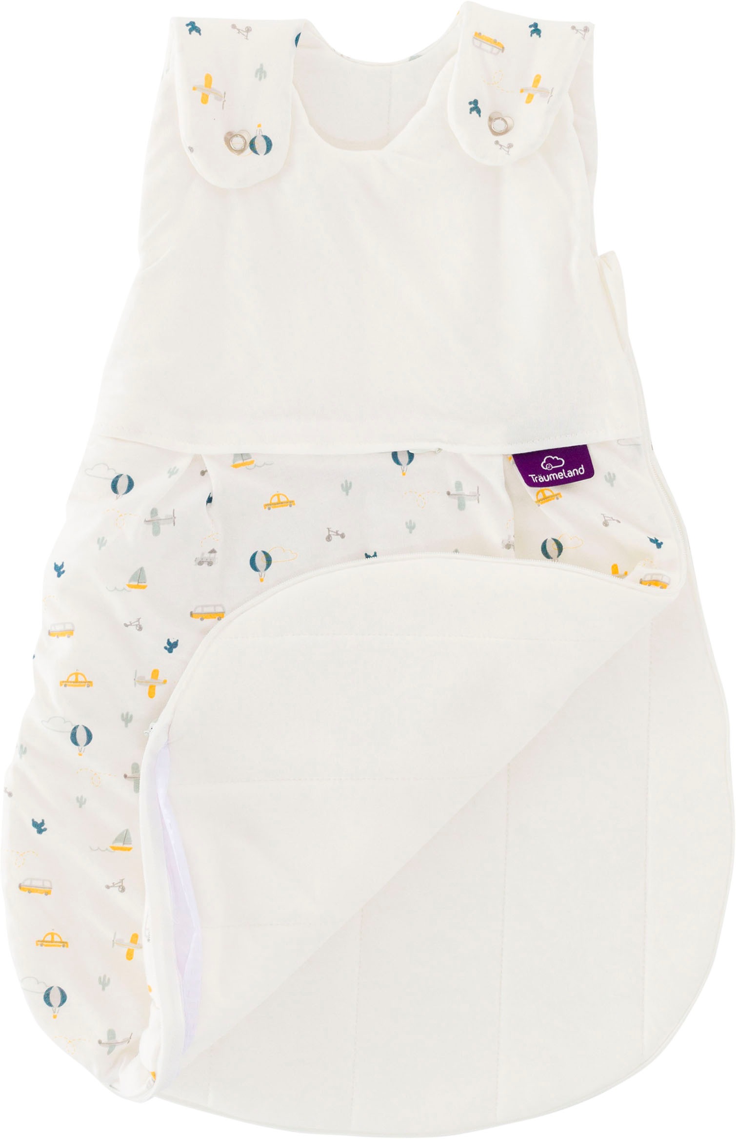 Träumeland Babyschlafsack »Außenschlafsack LIEBMICH, Design BrummBrumm«, (1 tlg.)