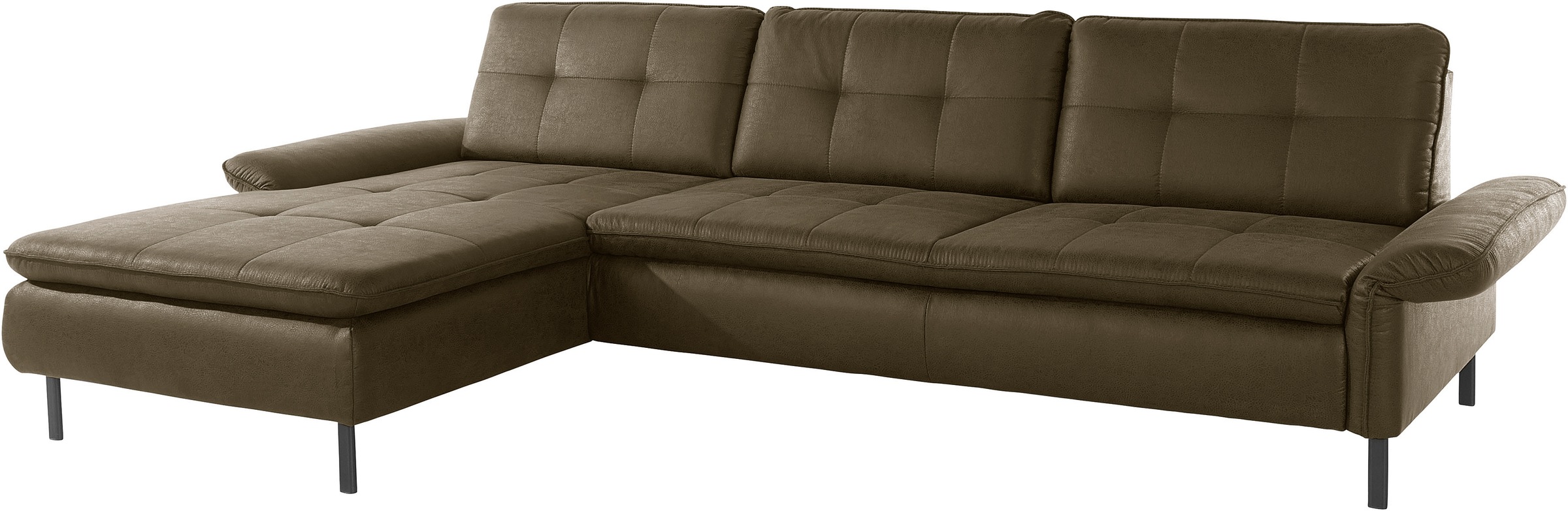 INOSIGN Ecksofa »Birkholm L-Form«, Armlehnverstellung, auch in Easy Clean Bezug - mit Wasser zu reinigen