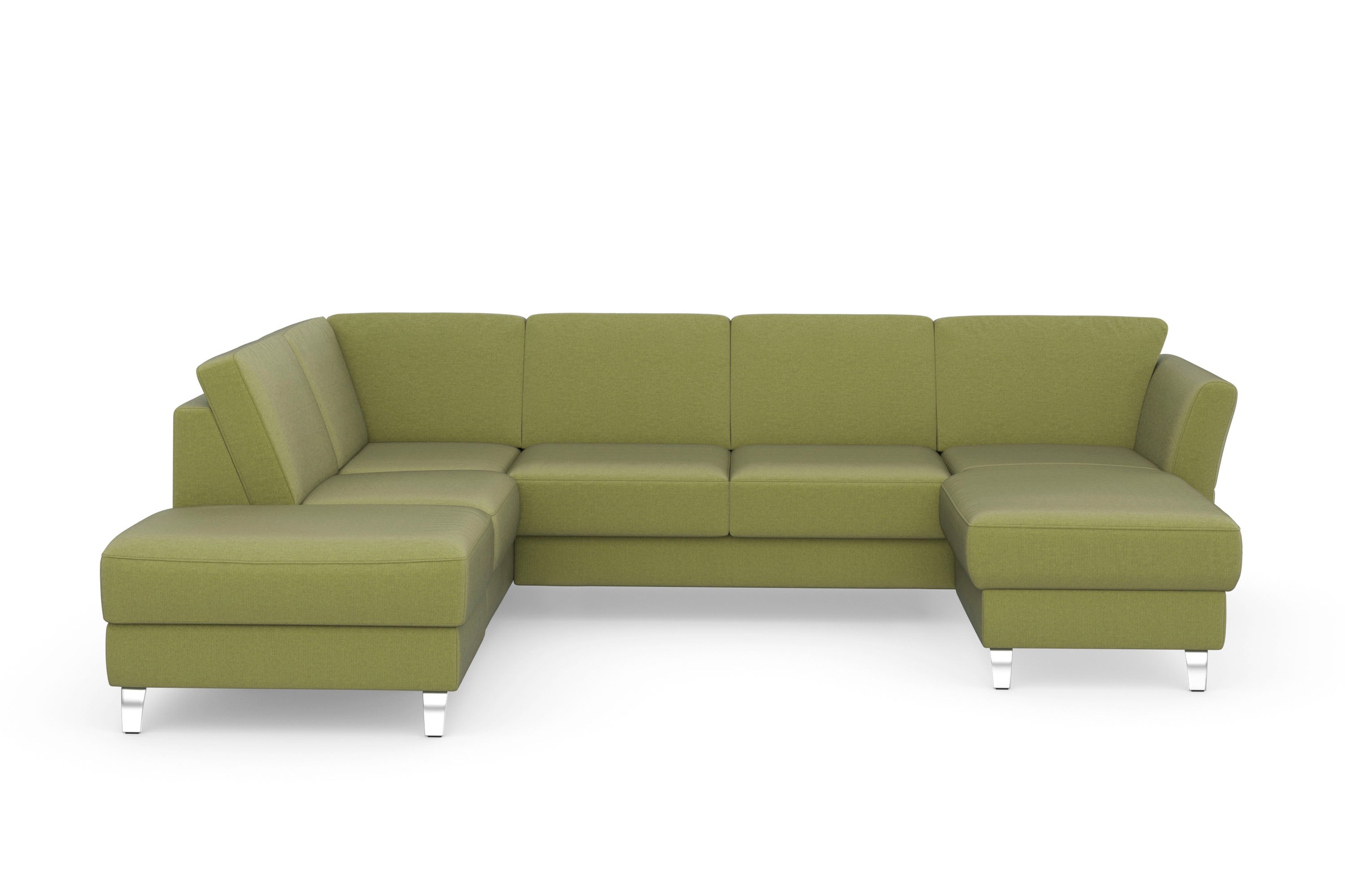 sit&more Wohnlandschaft »Visby U-Form« Wahlweise mit Bettfunktion und Staur günstig online kaufen