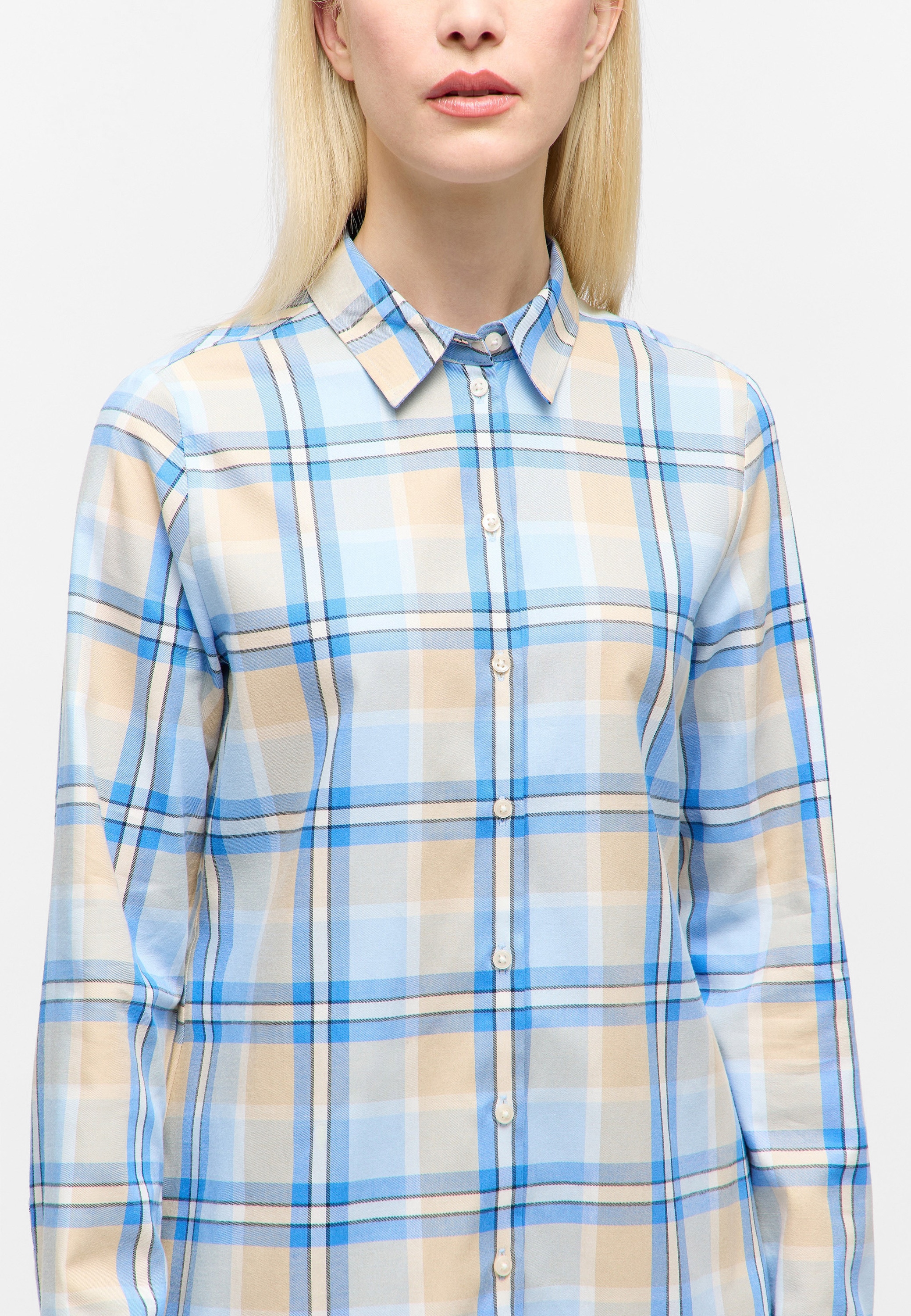 Eterna Hemdbluse »REGULAR FIT« EASY IRON (bügelleicht)