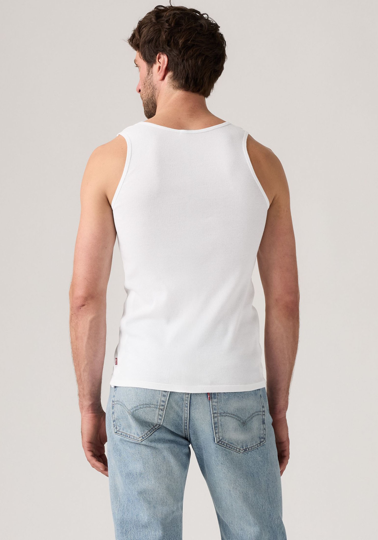 Levi's® Ripptanktop »Pride Rib Tank - 2 Pack«, (Packung, 2 tlg., 2er), in Schwarz und Weiß