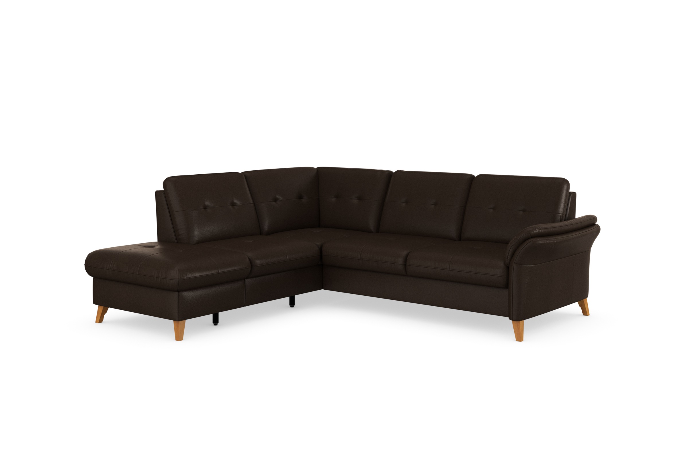 sit&more Ecksofa »Göteborg«, inkl. Sitztiefenverstellung, wahlweise mit Bettfunktion & Bettkasten