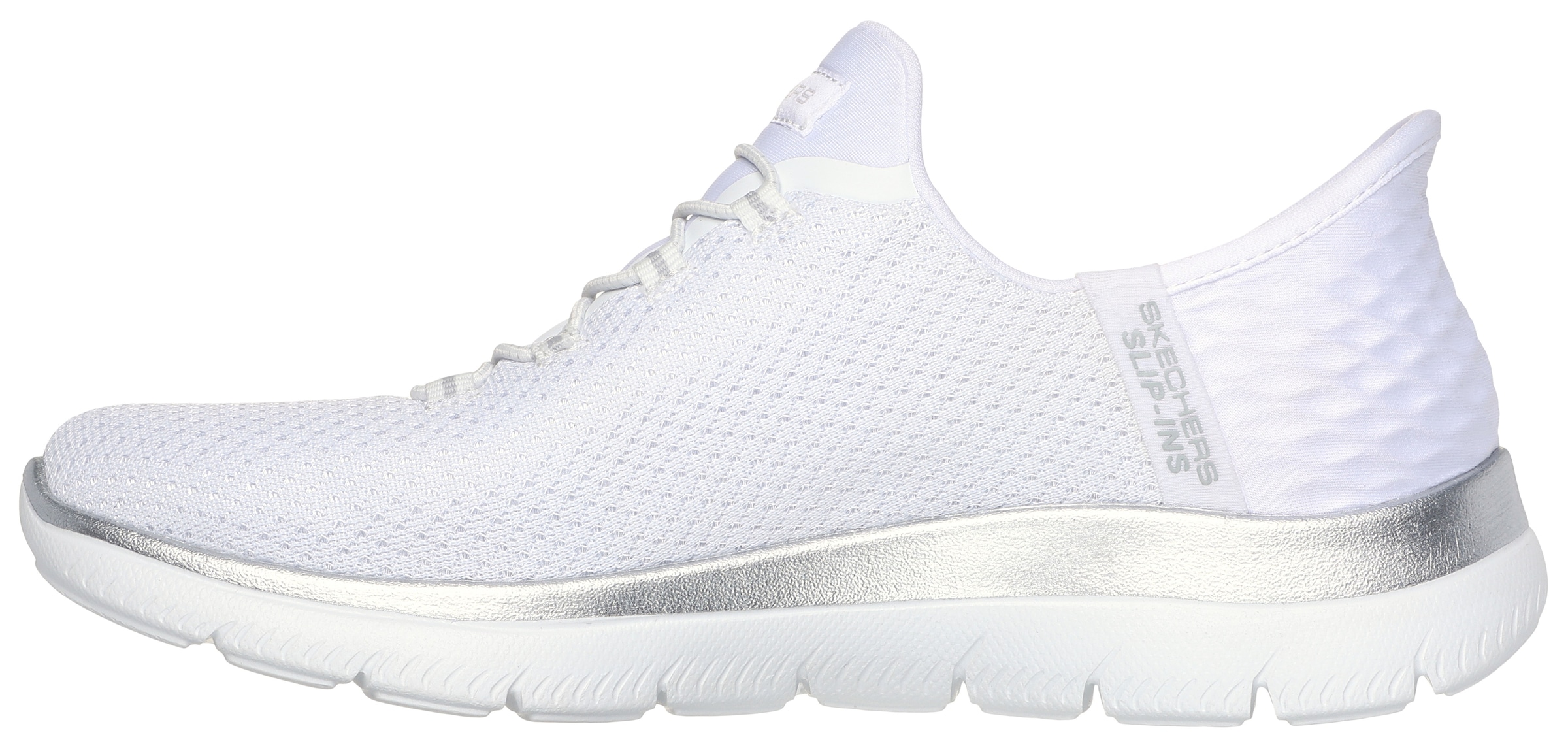 Skechers Slip-On Sneaker »SUMMITS-DIAMOND DREAM«, Schlupfschuh, Freizeitschuh mit praktischer Slip-Ins Funktion