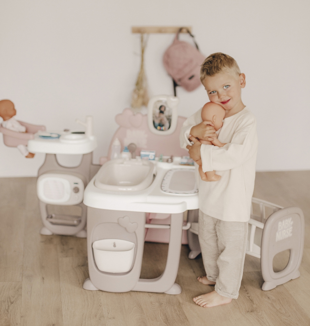 Smoby Puppen Pflegecenter »Baby Nurse, Puppen Spielcenter«