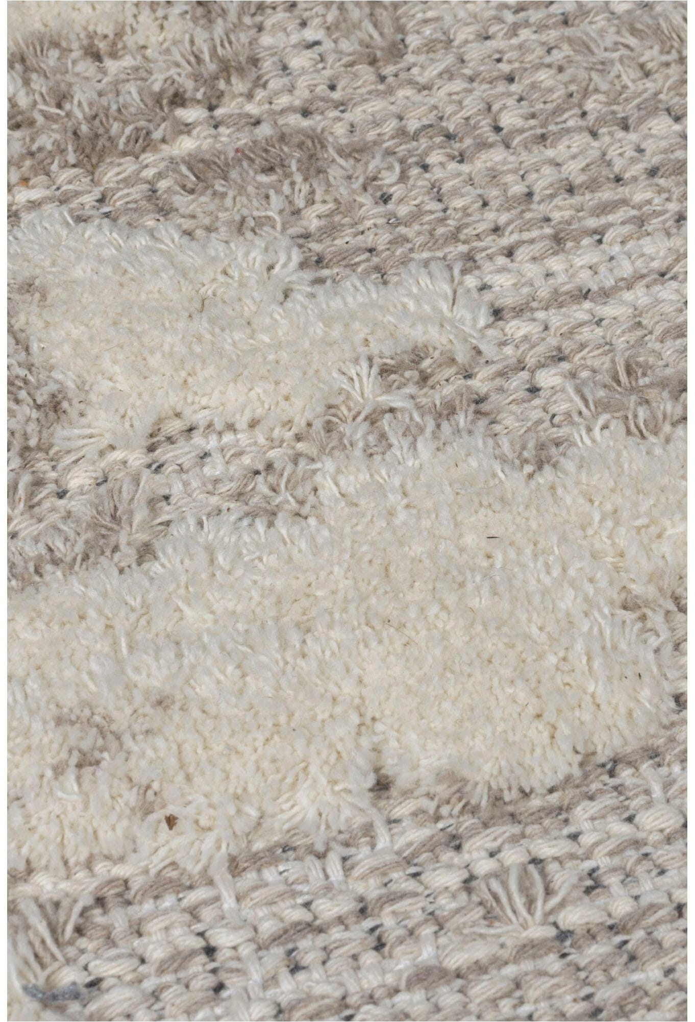 FLAIR RUGS Teppich »Remy«, rechteckig, 12 mm Höhe, Hoch-niedriger Flor in Wolle-Optik