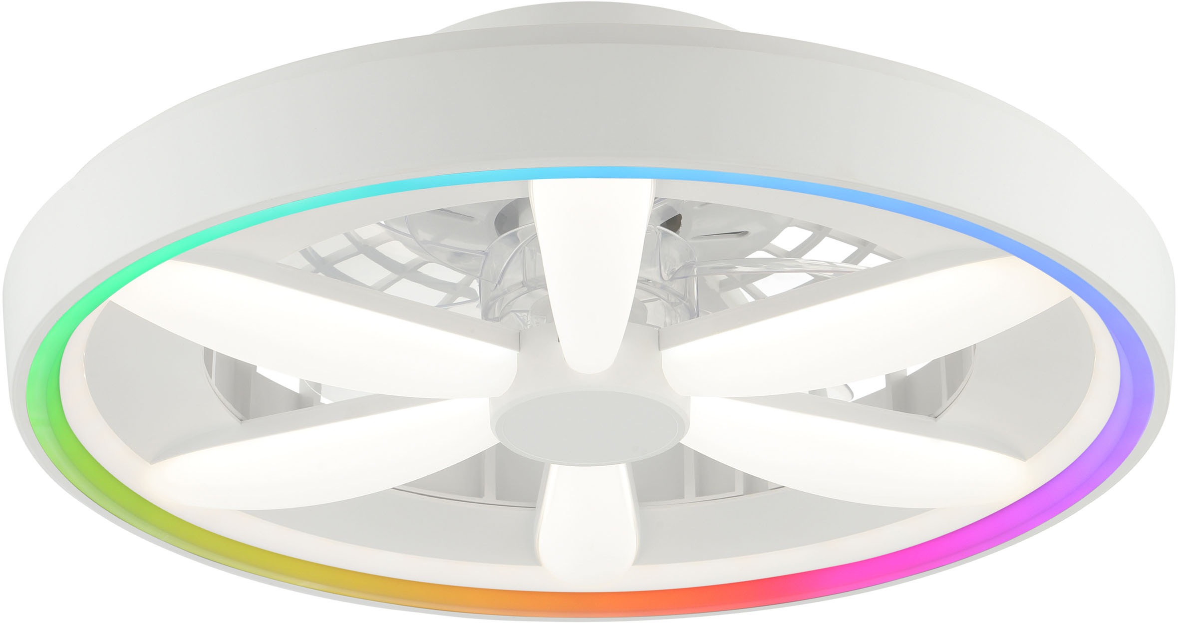 Brilliant LED Deckenleuchte »Gaiano« 1 Stk. warmweiß - kaltweiß Ø 48cm mit günstig online kaufen