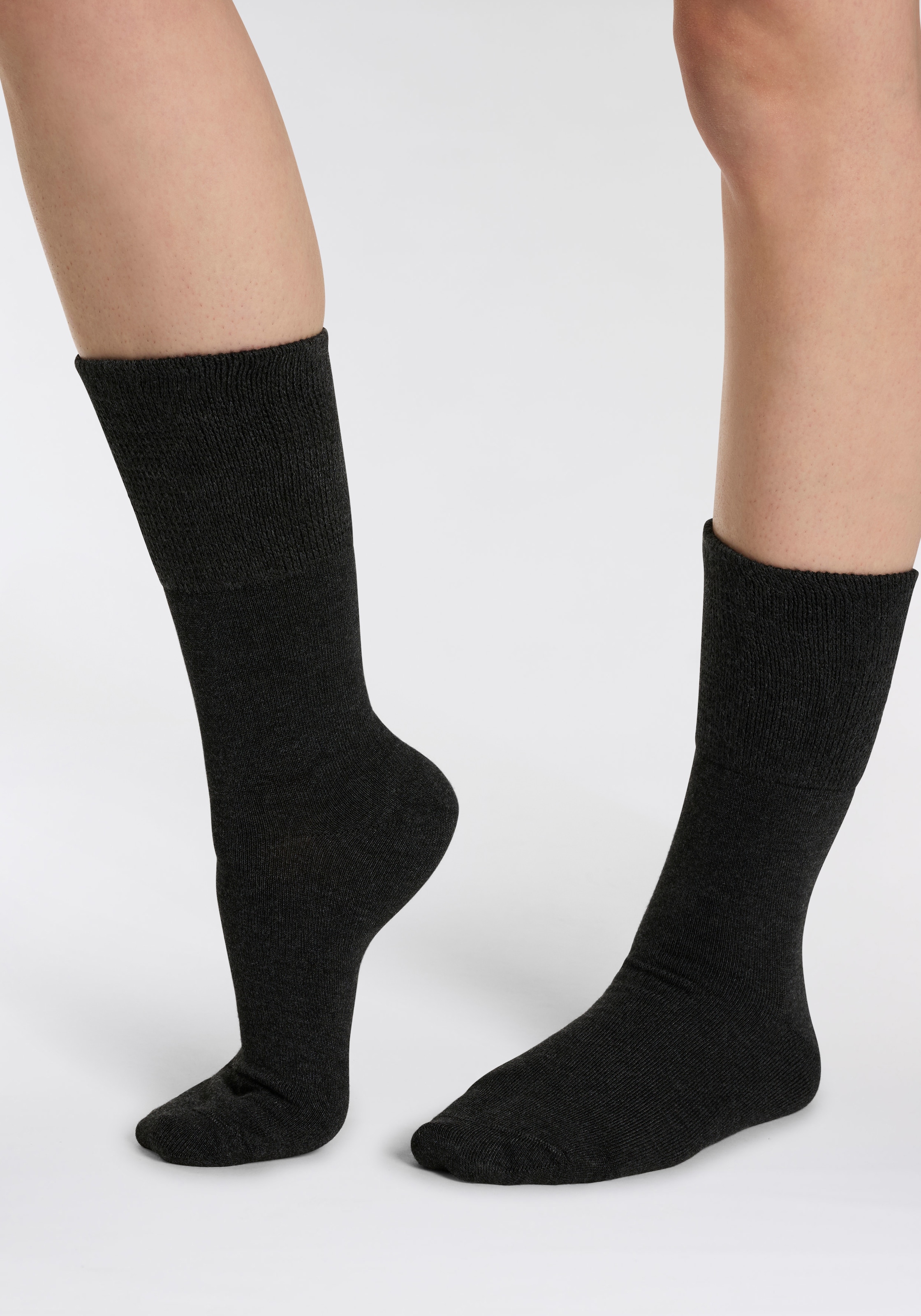 Apollo Diabetikersocken »3er Pack«, (3 Paar, 3), mit temperaturregulierender Funktion