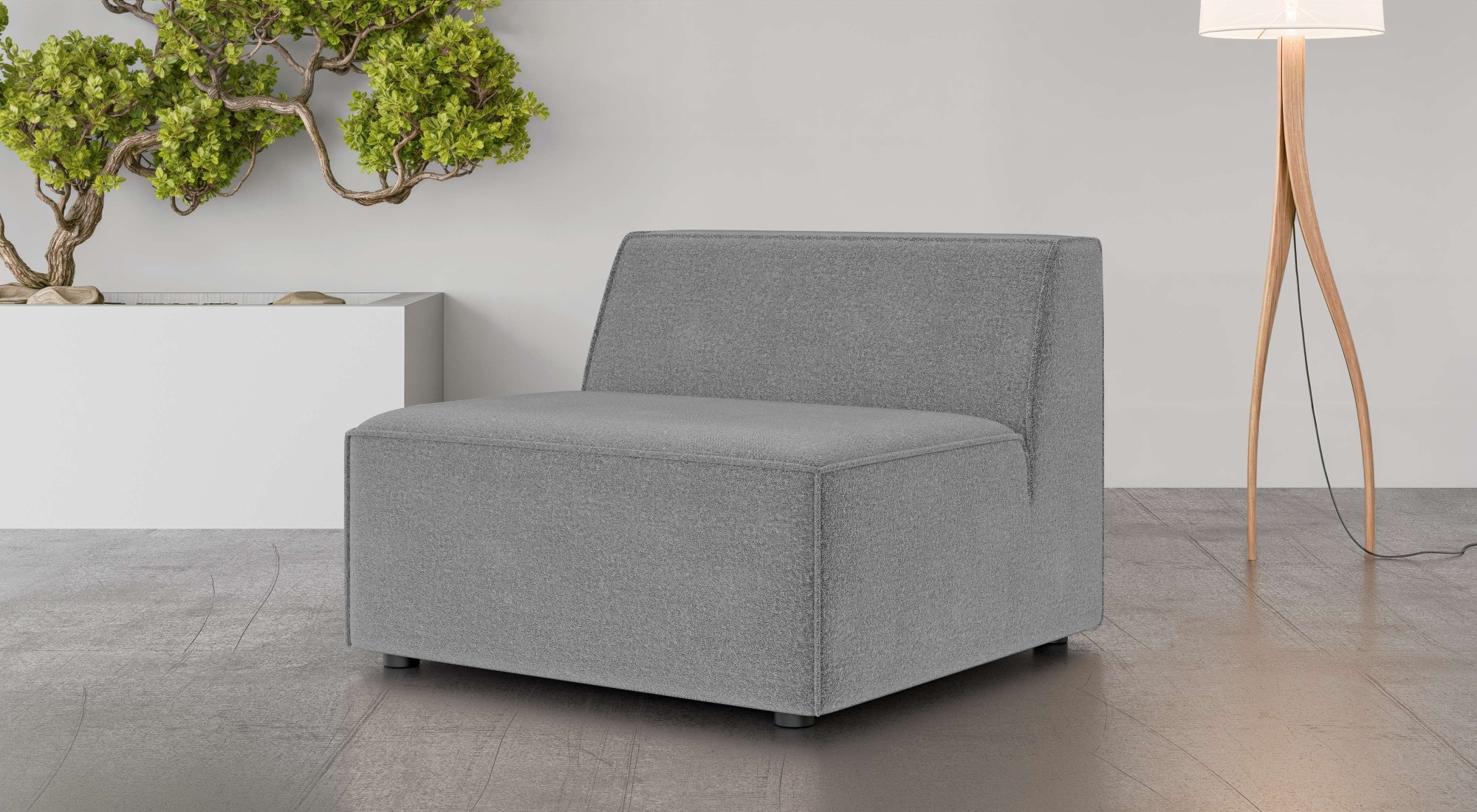INOSIGN Sessel »Bequemer Sessel Cavan, Maße B/T/H: 90/90/72 cm«, ohne Armle günstig online kaufen
