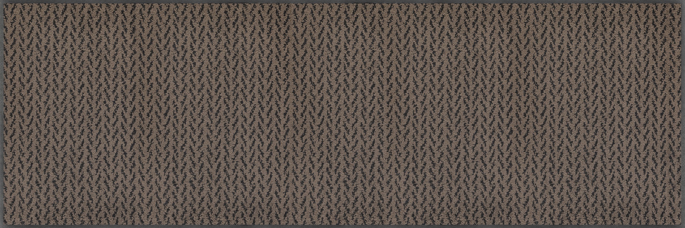 wash+dry by Kleen-Tex Läufer »Duo Mocha«, rechteckig, 9 mm Höhe, Schmutzfangläufer, rutschhemmend, In- und Outdoor geeignet, waschbar