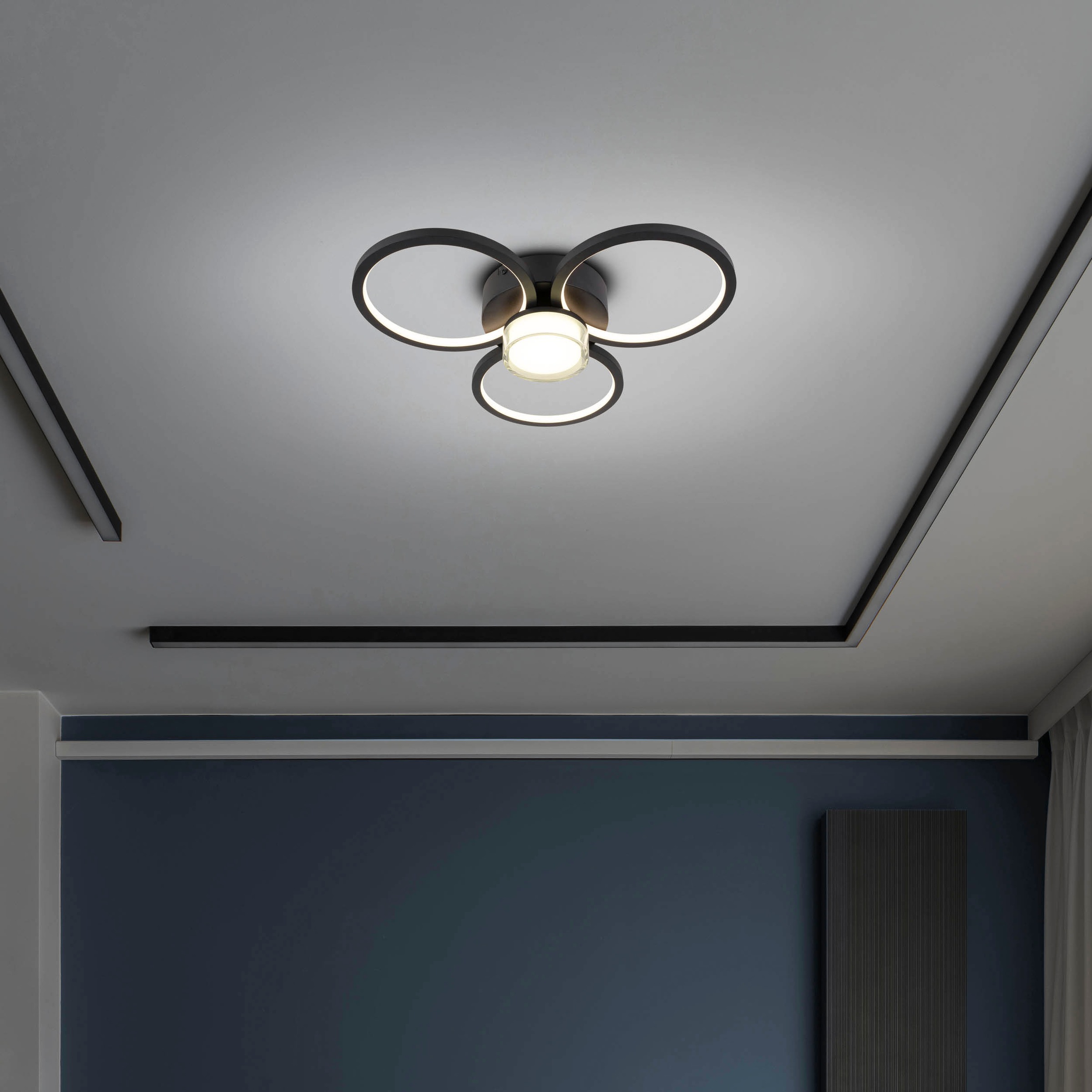näve LED Deckenleuchte »Cimo«, 1 flammig, Leuchtmittel LED-Modul   LED wech günstig online kaufen