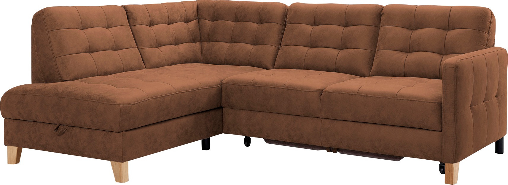 exxpo - sofa fashion Ecksofa »Elio, kompakt und komfortabel, bequem, zeitlo günstig online kaufen