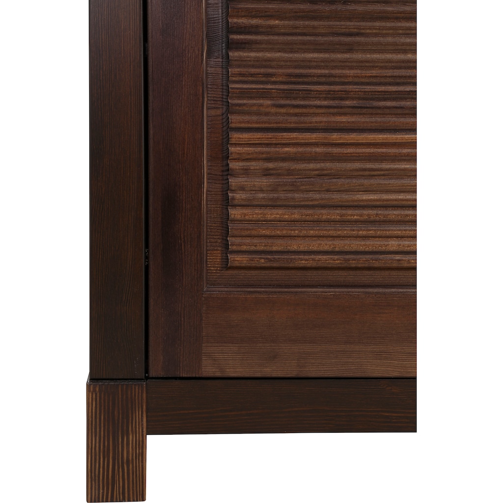 Home affaire Highboard »Rauna«, Breite 111,6 cm, aus massiver Kiefer