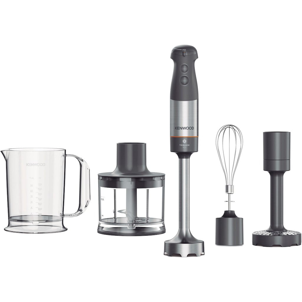 KENWOOD Stabmixer »HBM60.307GY Triblade XL+«, 1000 W