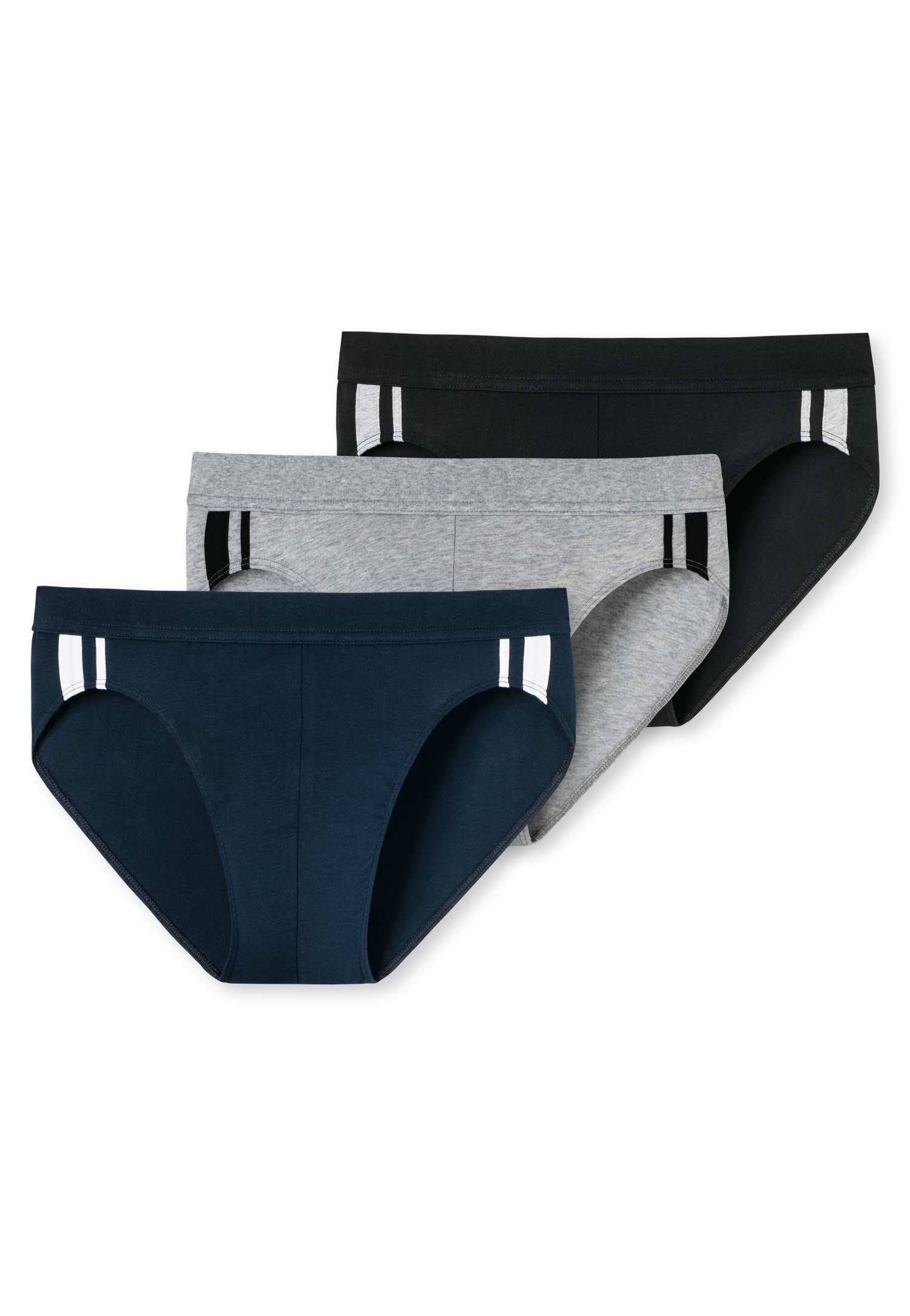 Schiesser Rioslip »"95/5"«, (3er Pack), mit softem, tonalem Bund