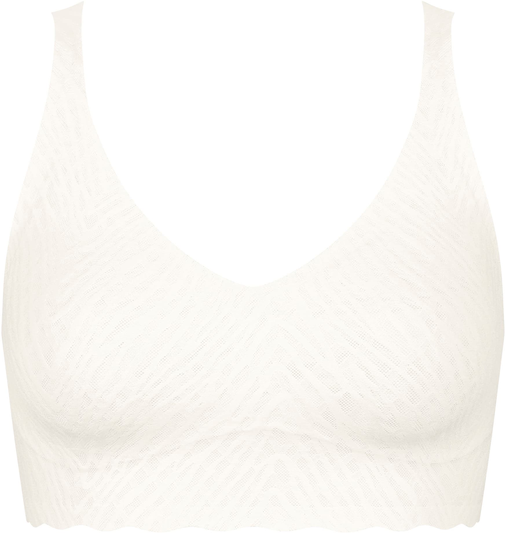 sloggi Bustier »ZERO Feel Bliss Bralette«, nahtlos mit Spitzenoptik