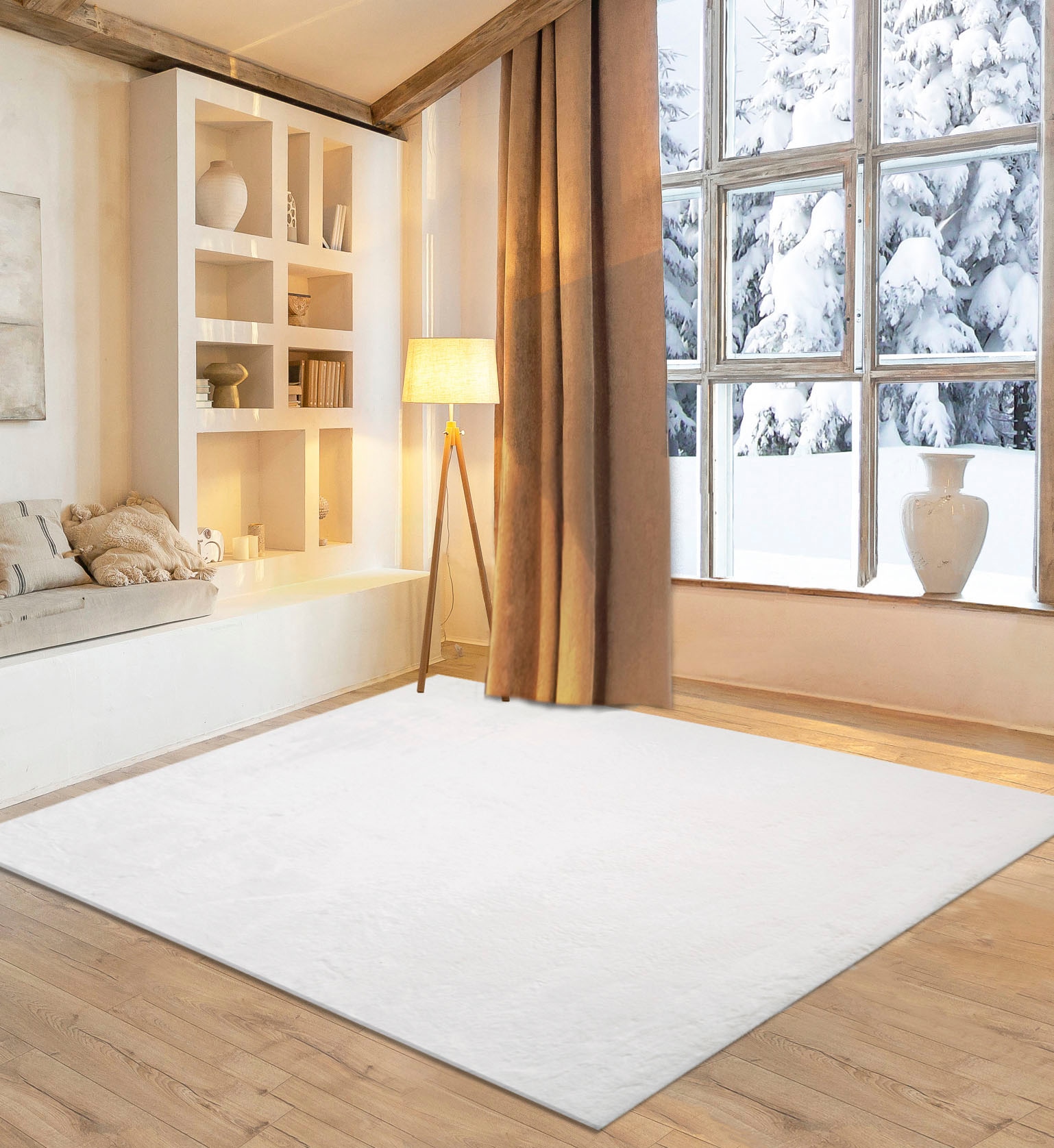 OTTO home Fellteppich »Guidel« rechteckig 30 mm Höhe Kunstfell, Kuscheltepp günstig online kaufen