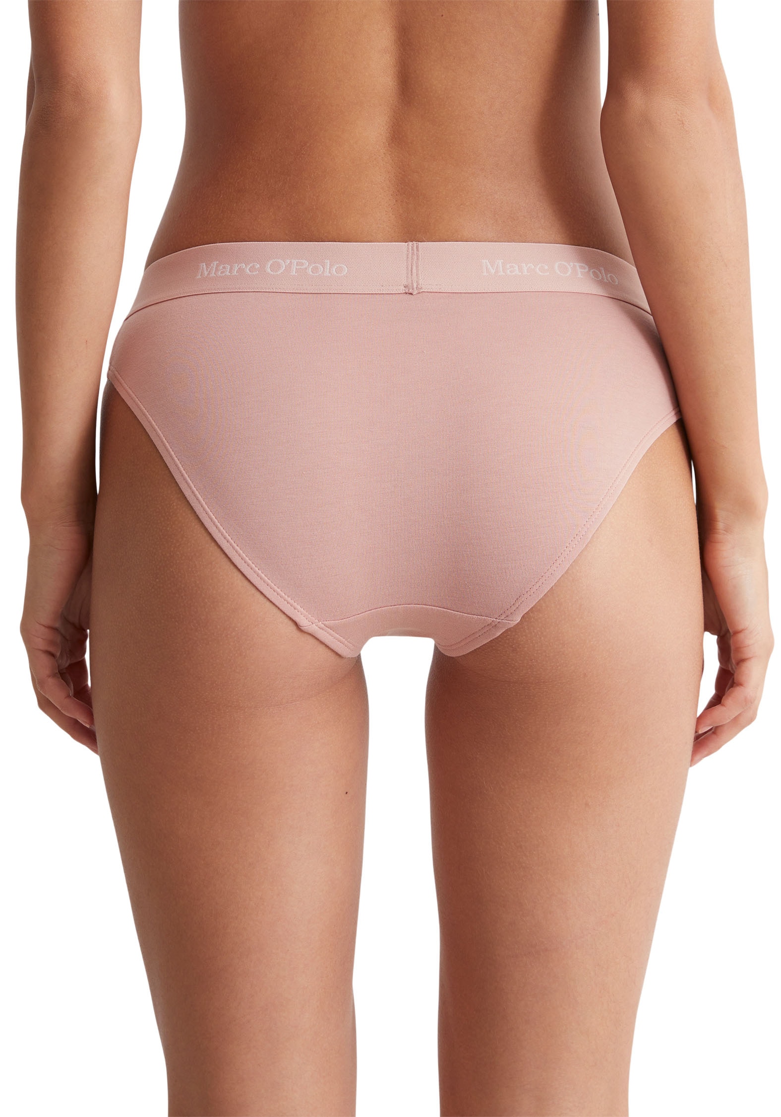 Marc O'Polo Slip »Essentials Woven«, (3er Pack), mit breitem, elastischem Logobund