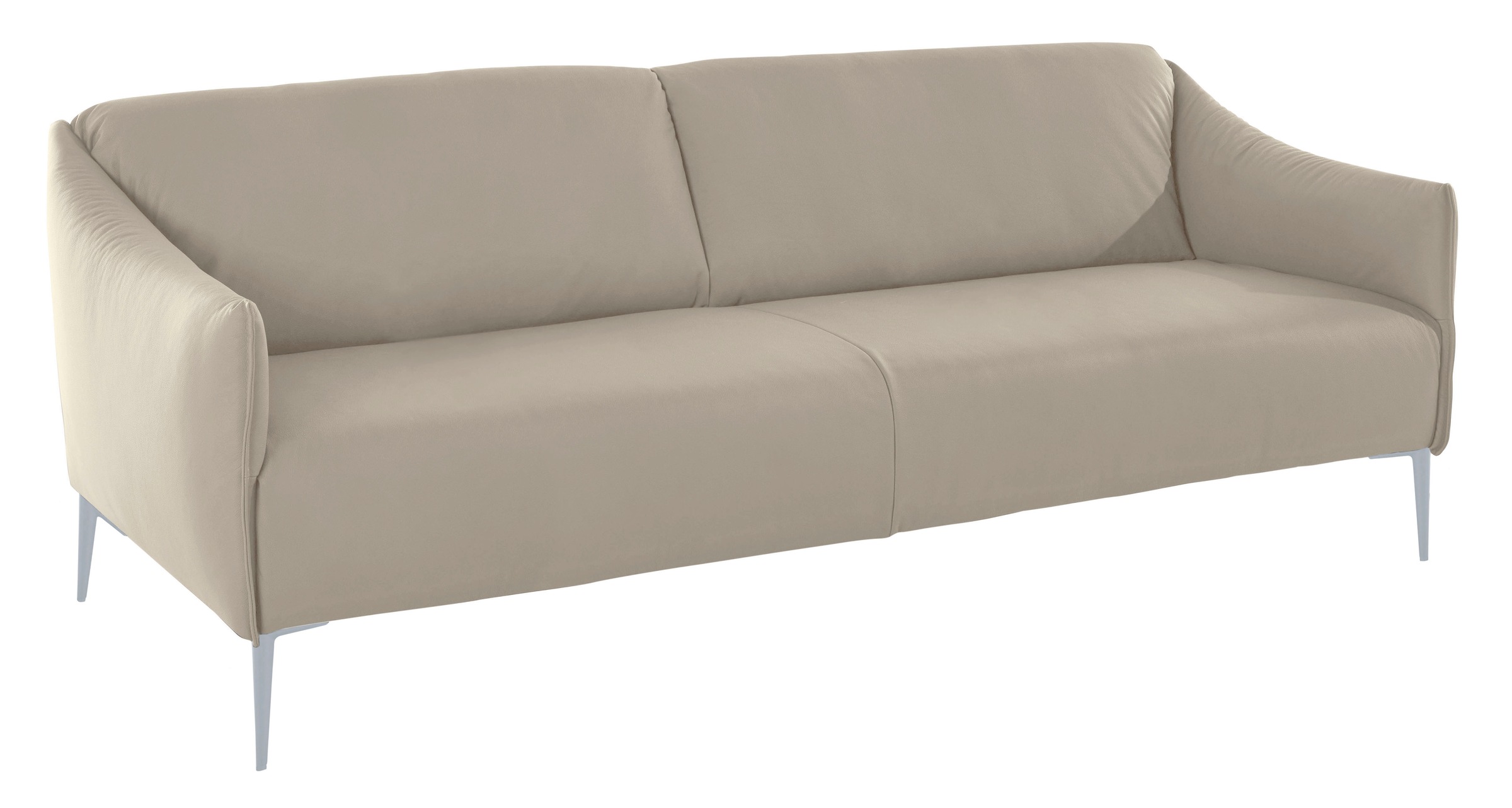 W.SCHILLIG 2,5-Sitzer »sally«, mit Metallfüßen in Silber matt, Breite 194 cm