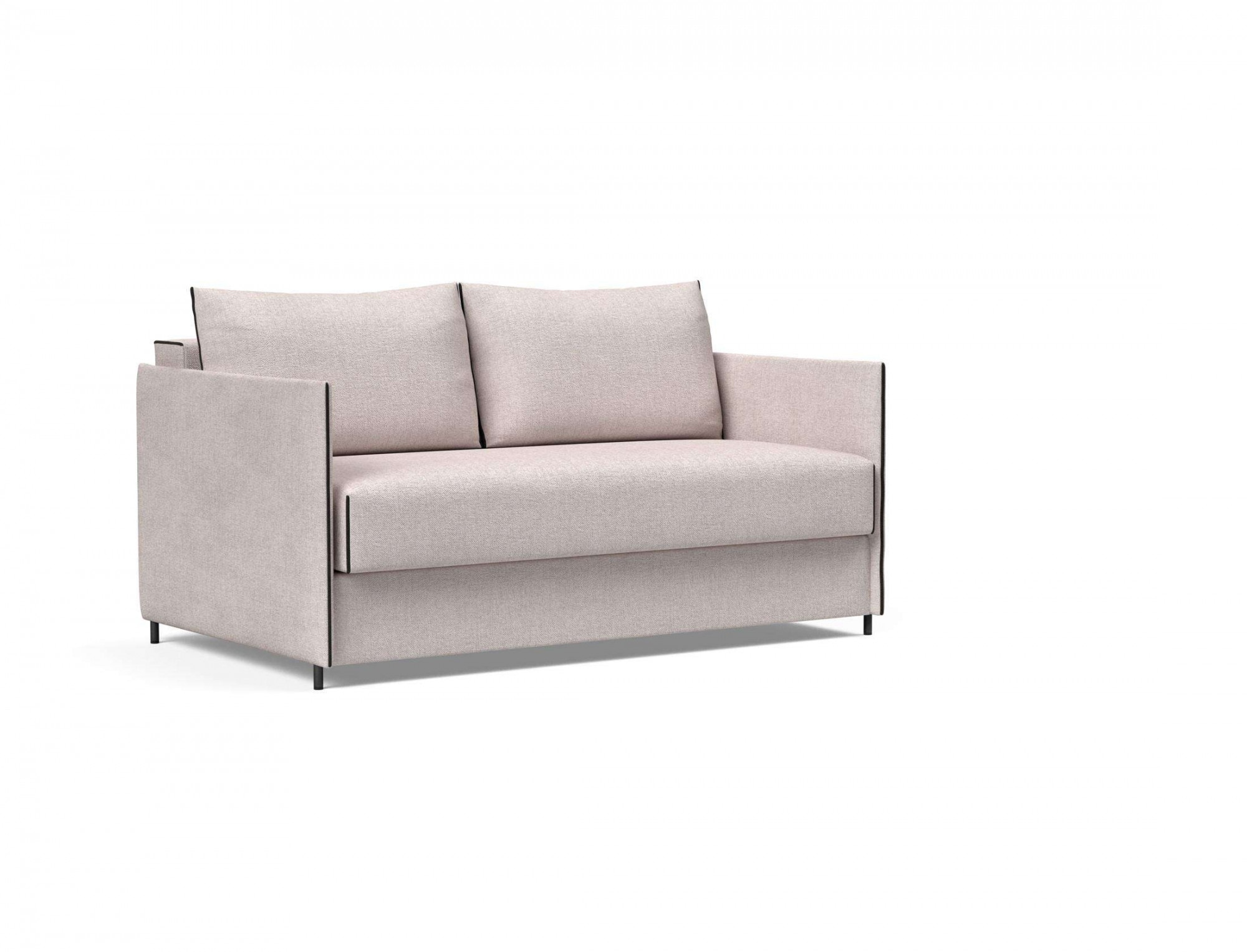 INNOVATION LIVING ™ 3-Sitzer »Luoma, große Liegefläche, Schlafsofa«, Multifunktionssofa mit schmalen Armlehnen, Kontrastnähen, Bettfunktion