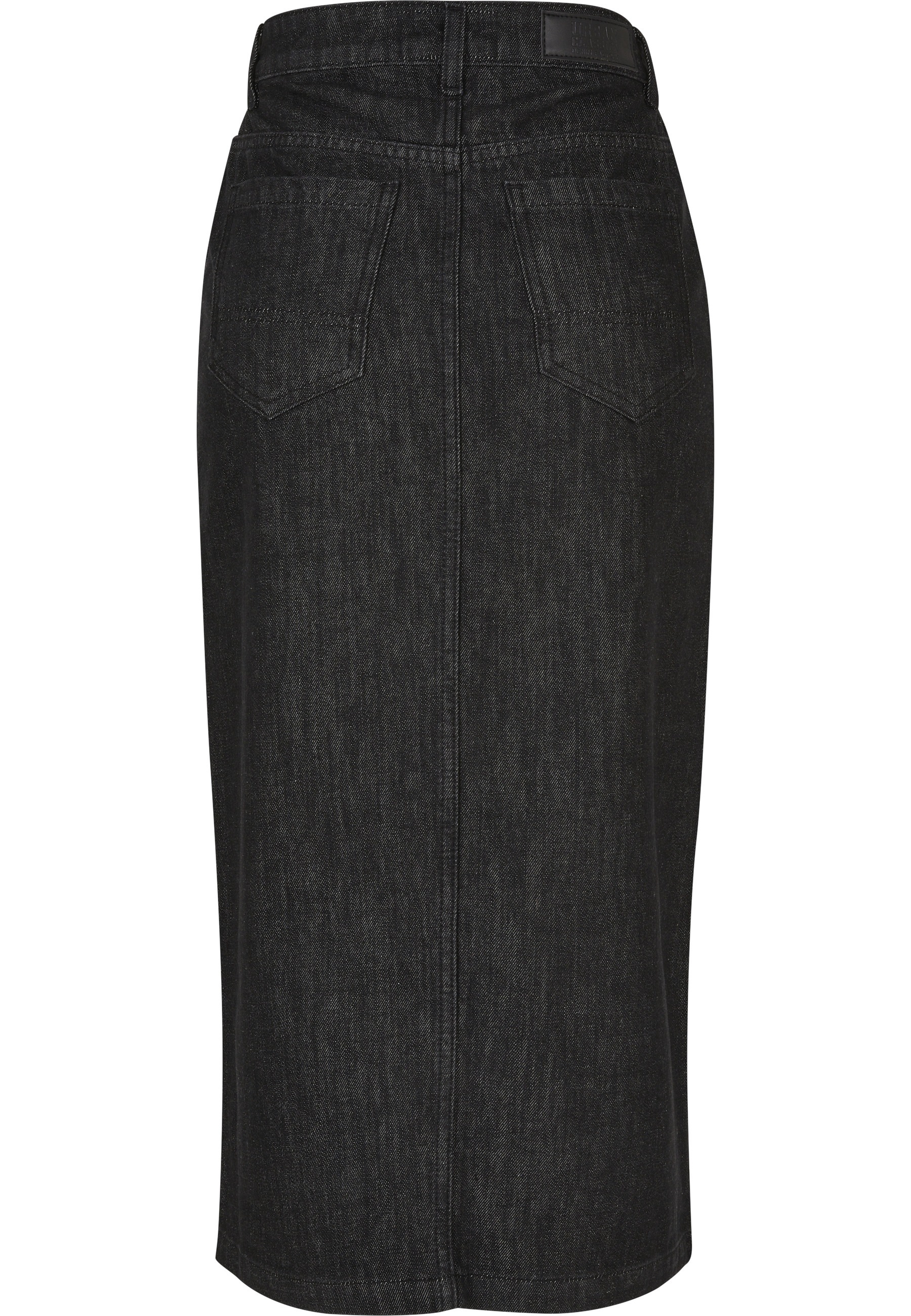 URBAN CLASSICS Jerseyrock »Urban Classics Damen Ladies Midi Denim Skirt« 1 Stk.